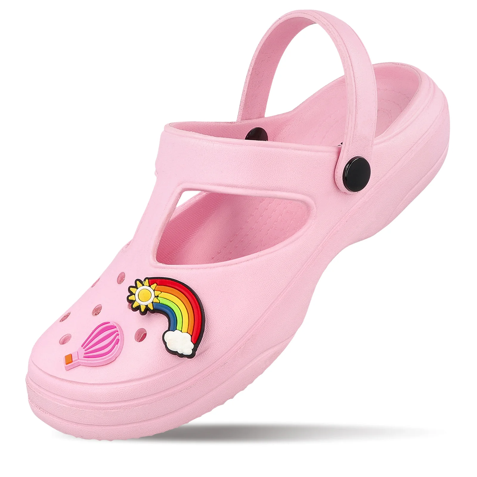 Walkaroo Womens Clogs  - WC8912 Baby Pink - Image 5