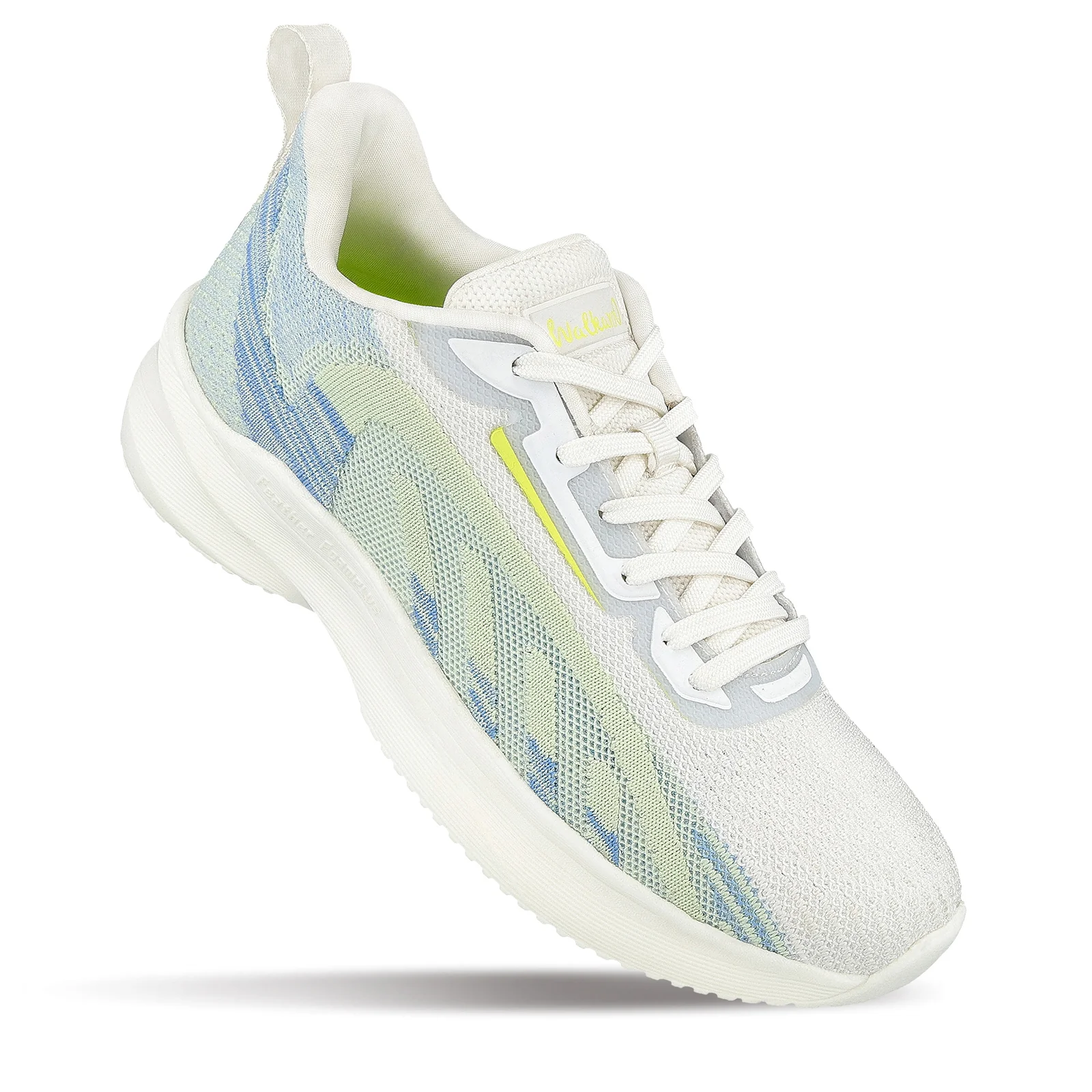 Walkaroo Womens Life Style  - WS9903 White Green - Image 3