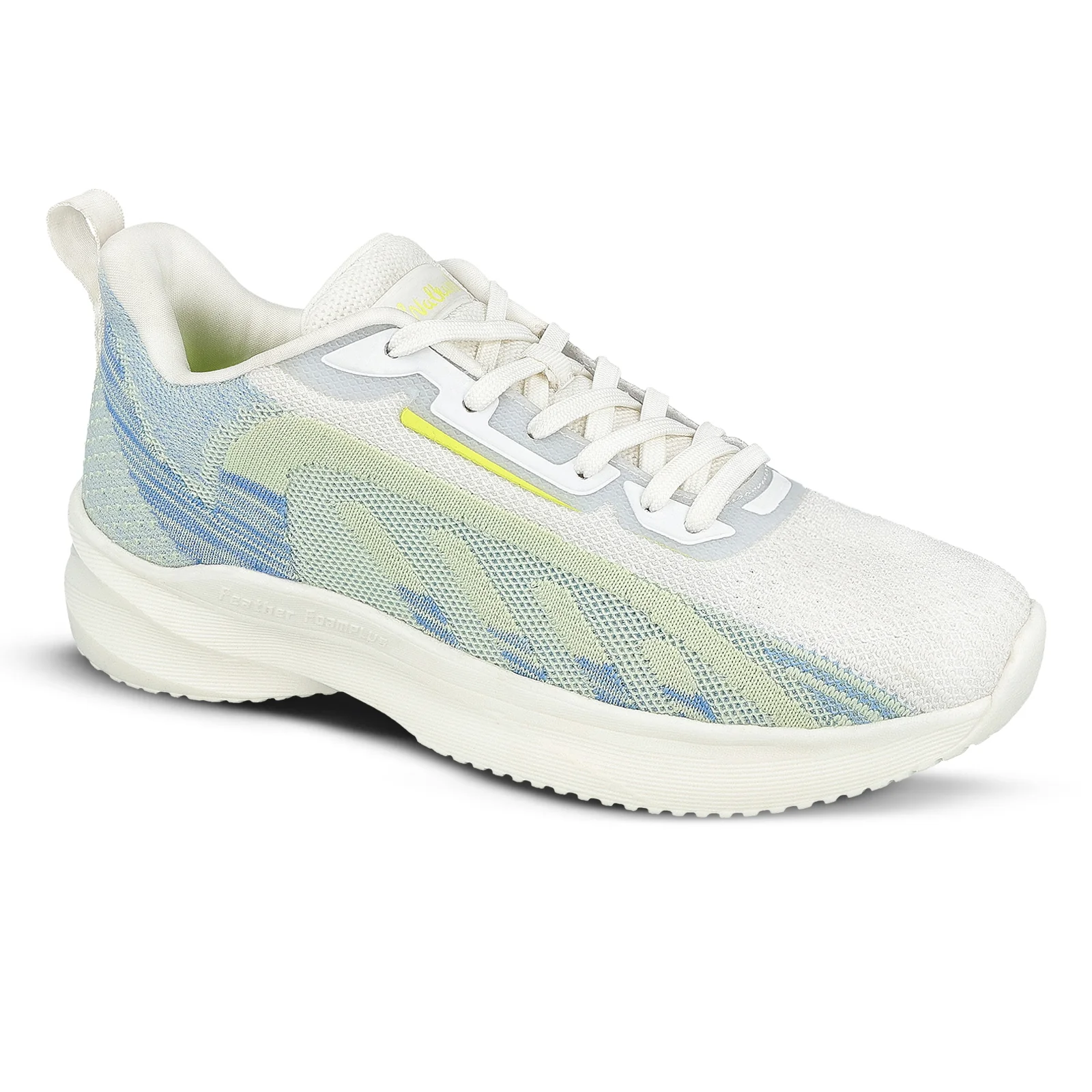 Walkaroo Womens Life Style  - WS9903 White Green - Image 4