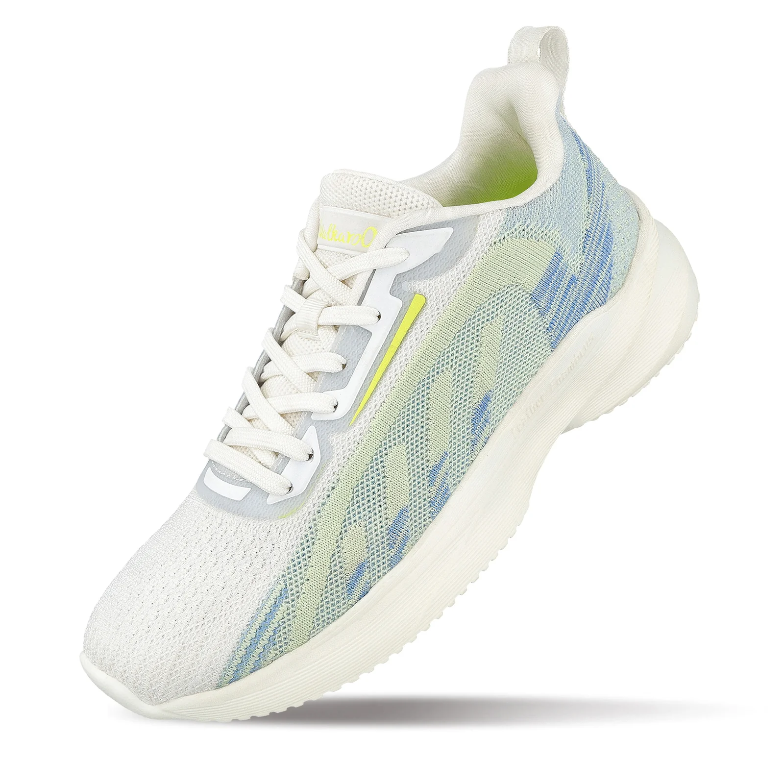 Walkaroo Womens Life Style  - WS9903 White Green - Image 7