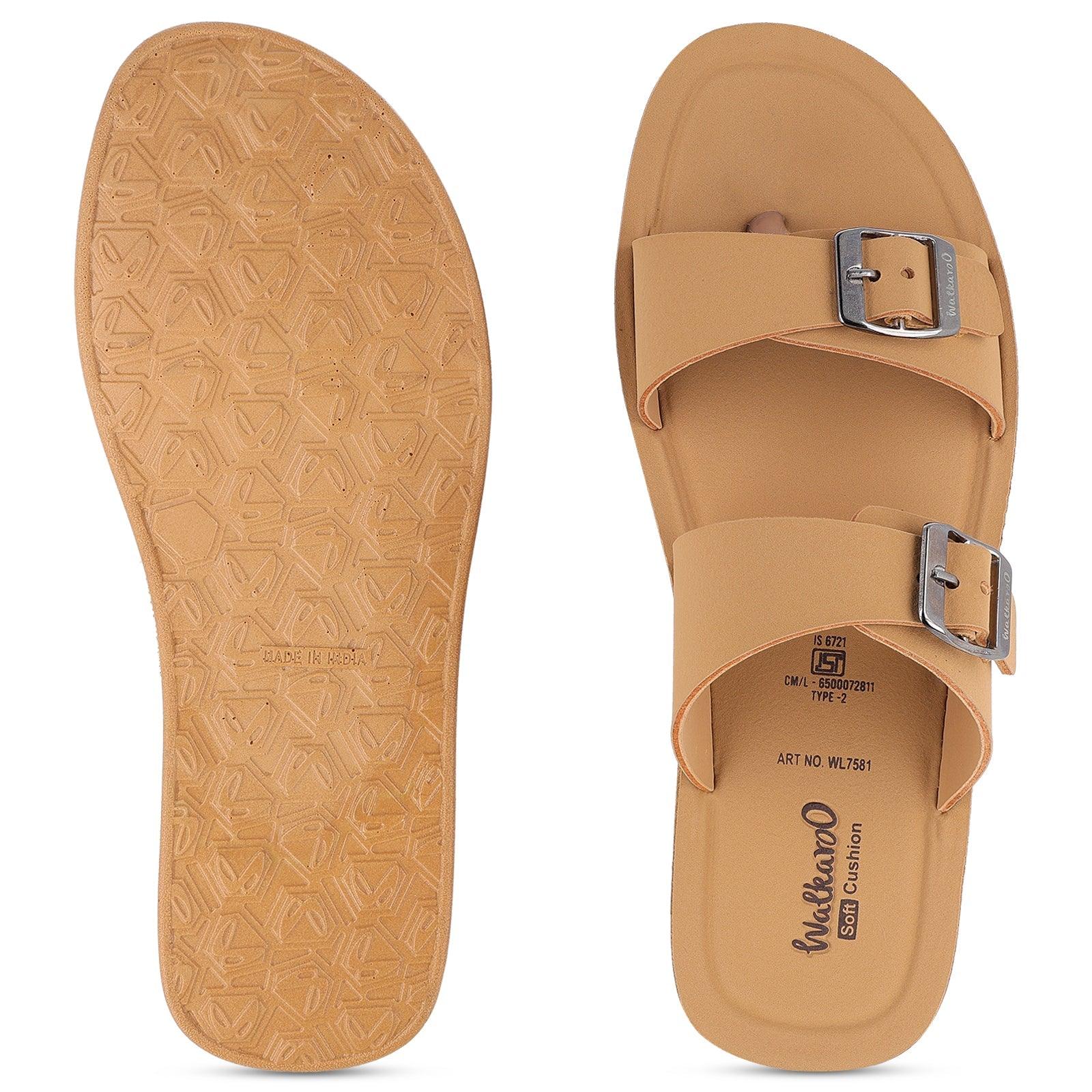 Women's Daily Wear Sandals  - WL7581 Beige - Image 2
