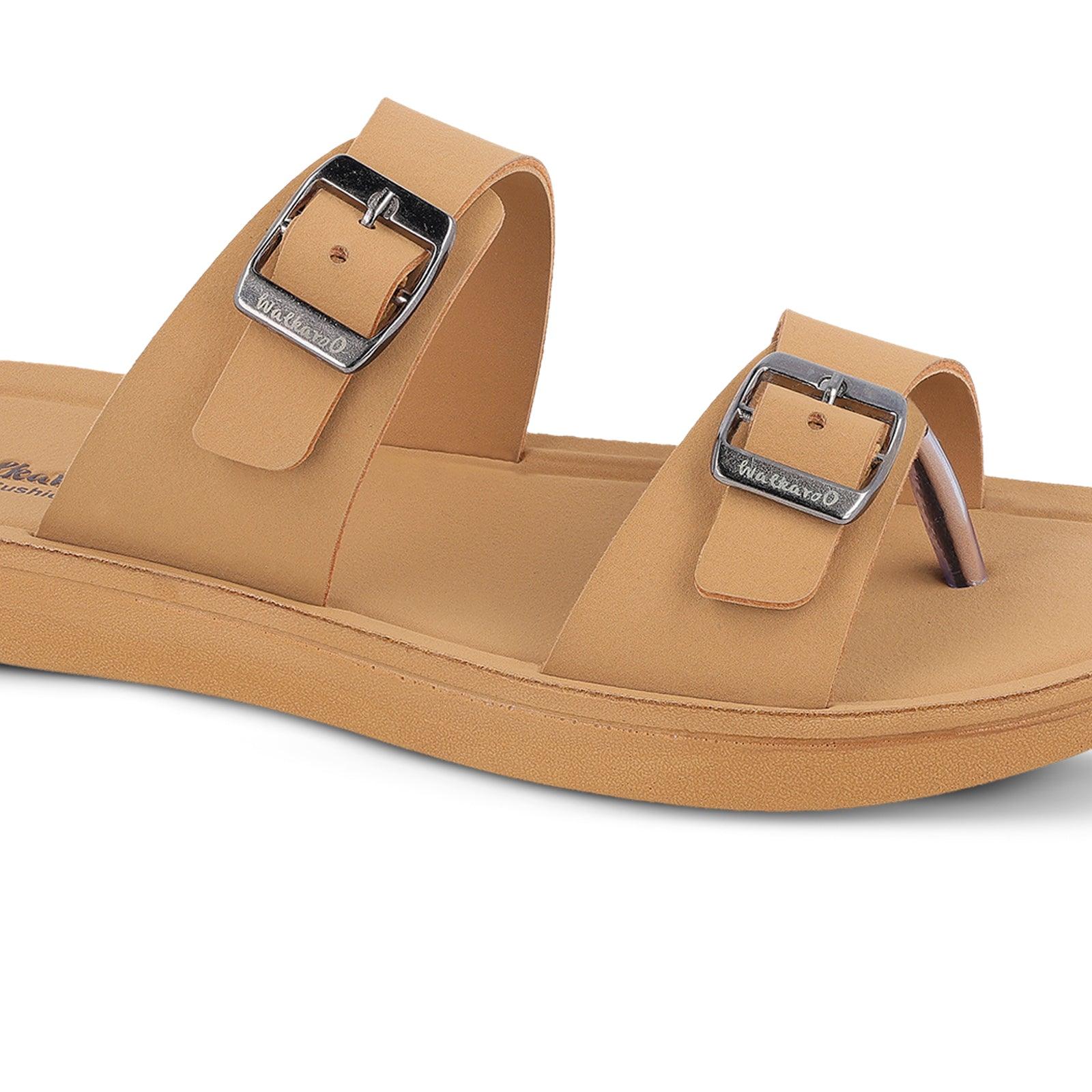 Women's Daily Wear Sandals  - WL7581 Beige - Image 4