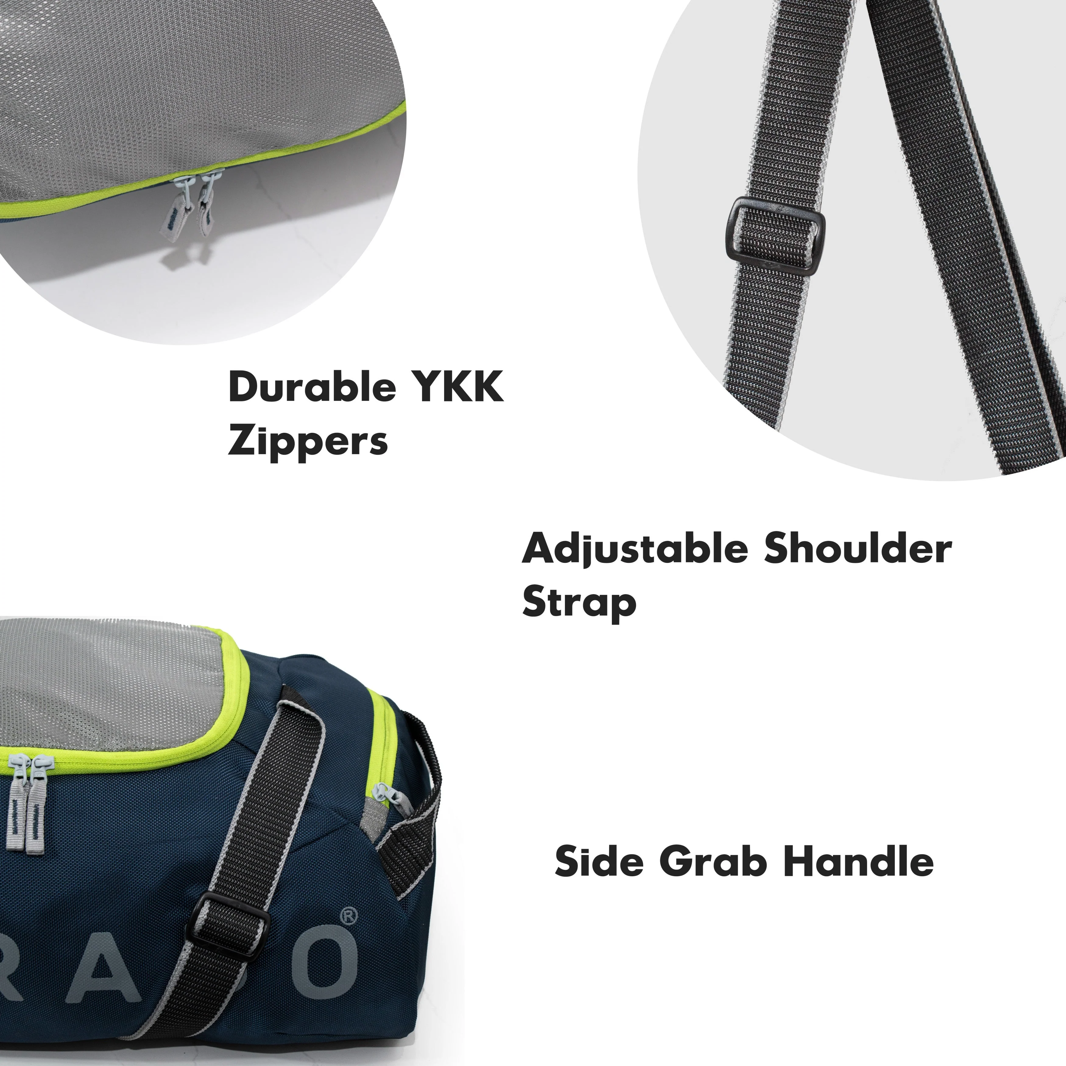 Weekend Sports Duffel - Navy Silver - Image 8