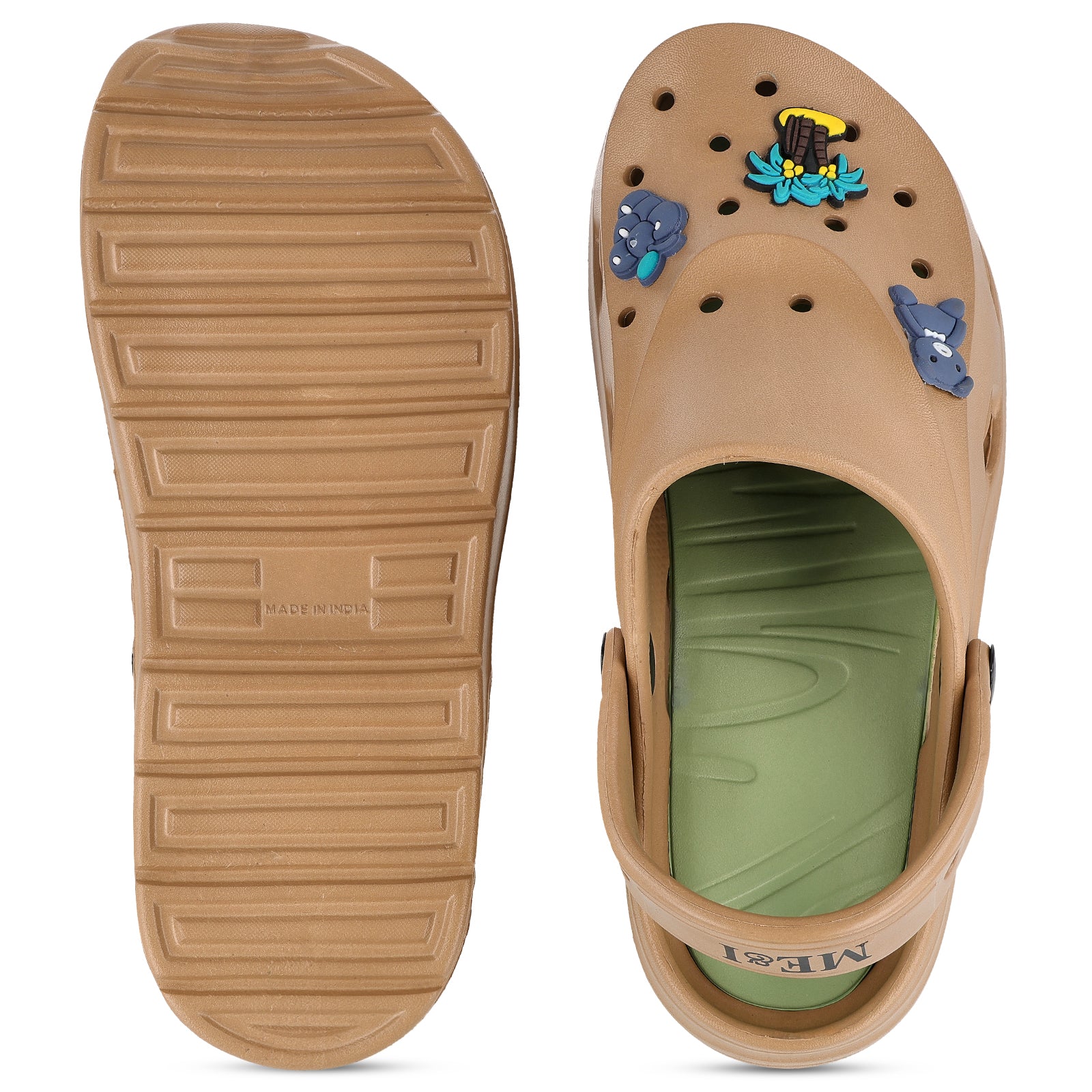 Women's Clogs - MI604 Beige Pista - Image 3
