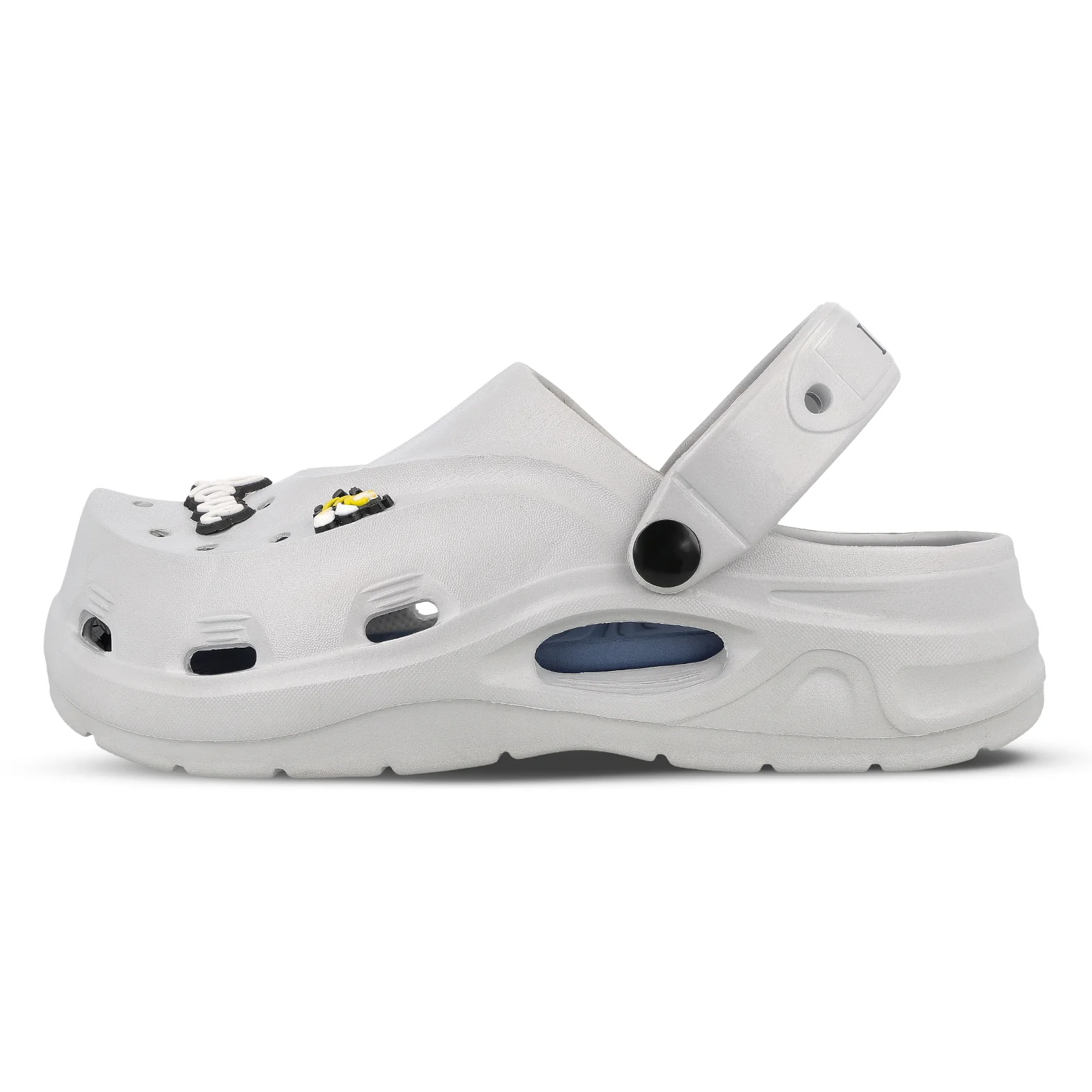 Women's Clogs - MI604 Light Grey - Image 4