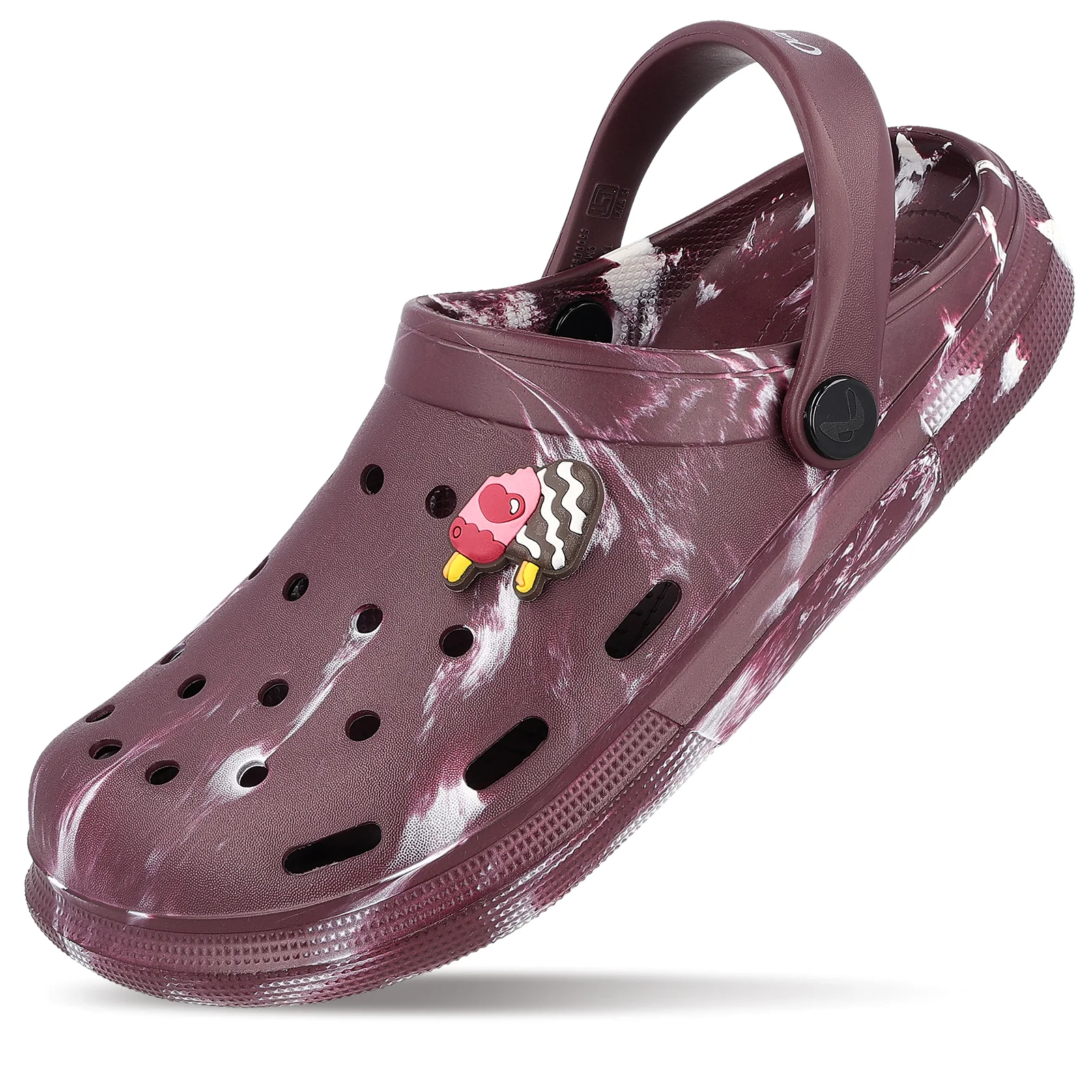 Women's Clogs  - WC8960 Grape White - Image 5