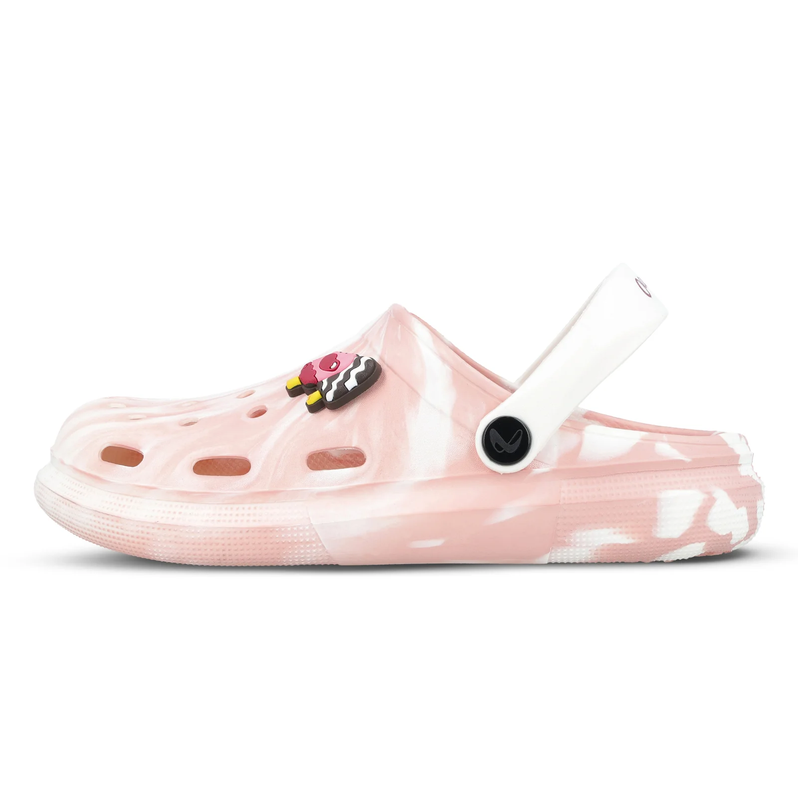 Women's Clogs  - WC8960 Peach White - Image 3