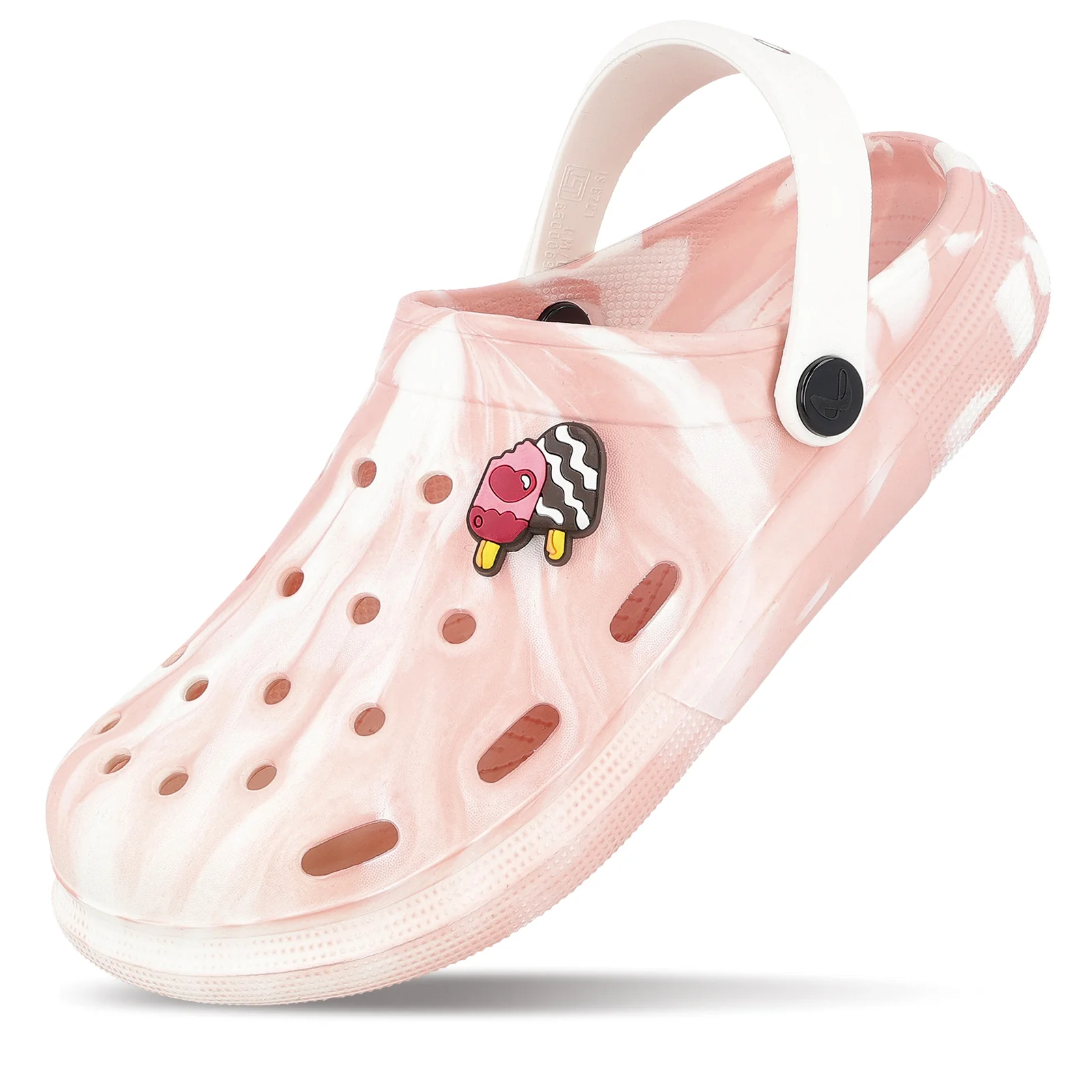 Women's Clogs  - WC8960 Peach White - Image 5
