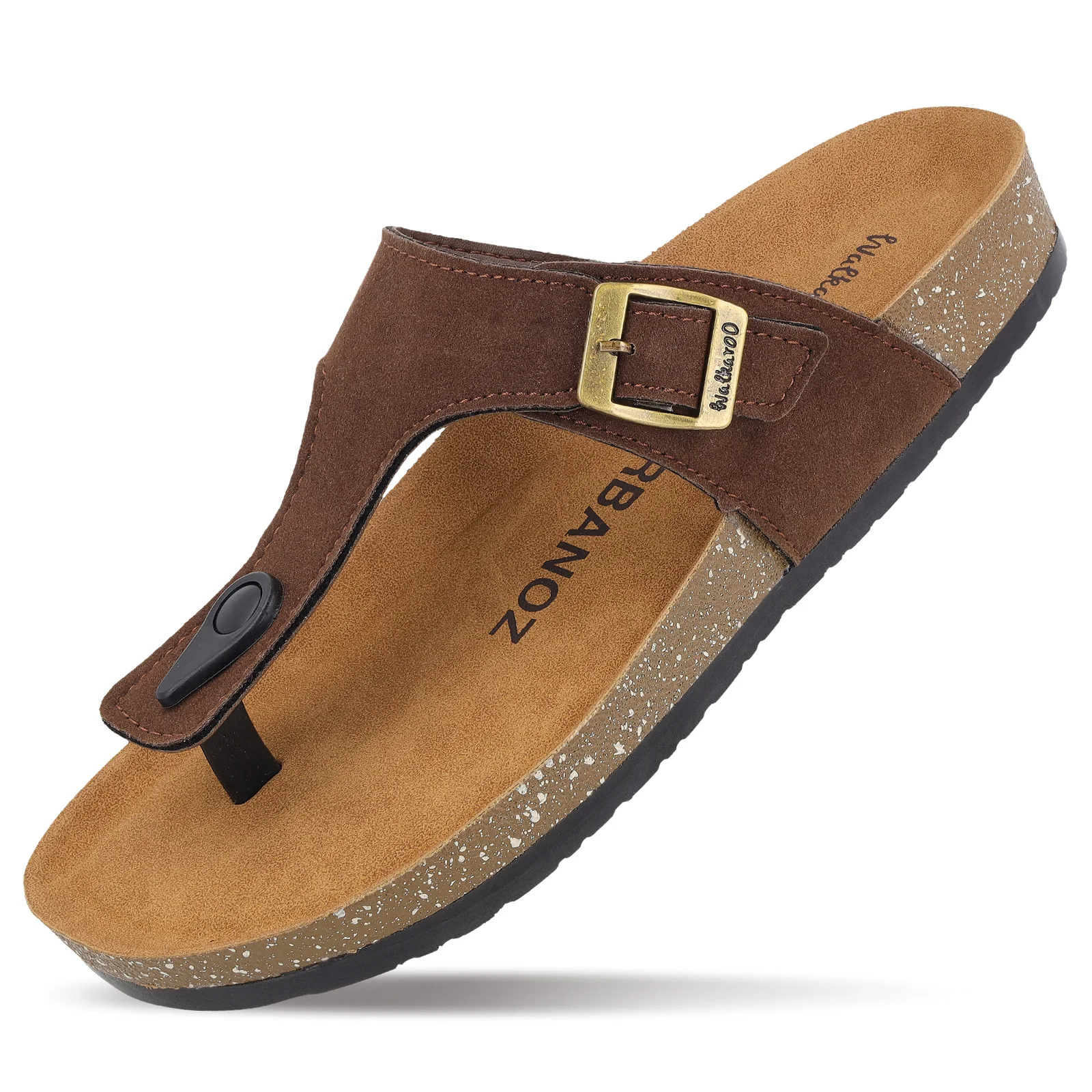 Women's Comfort Sandals - WLE71229 Brown - Image 5