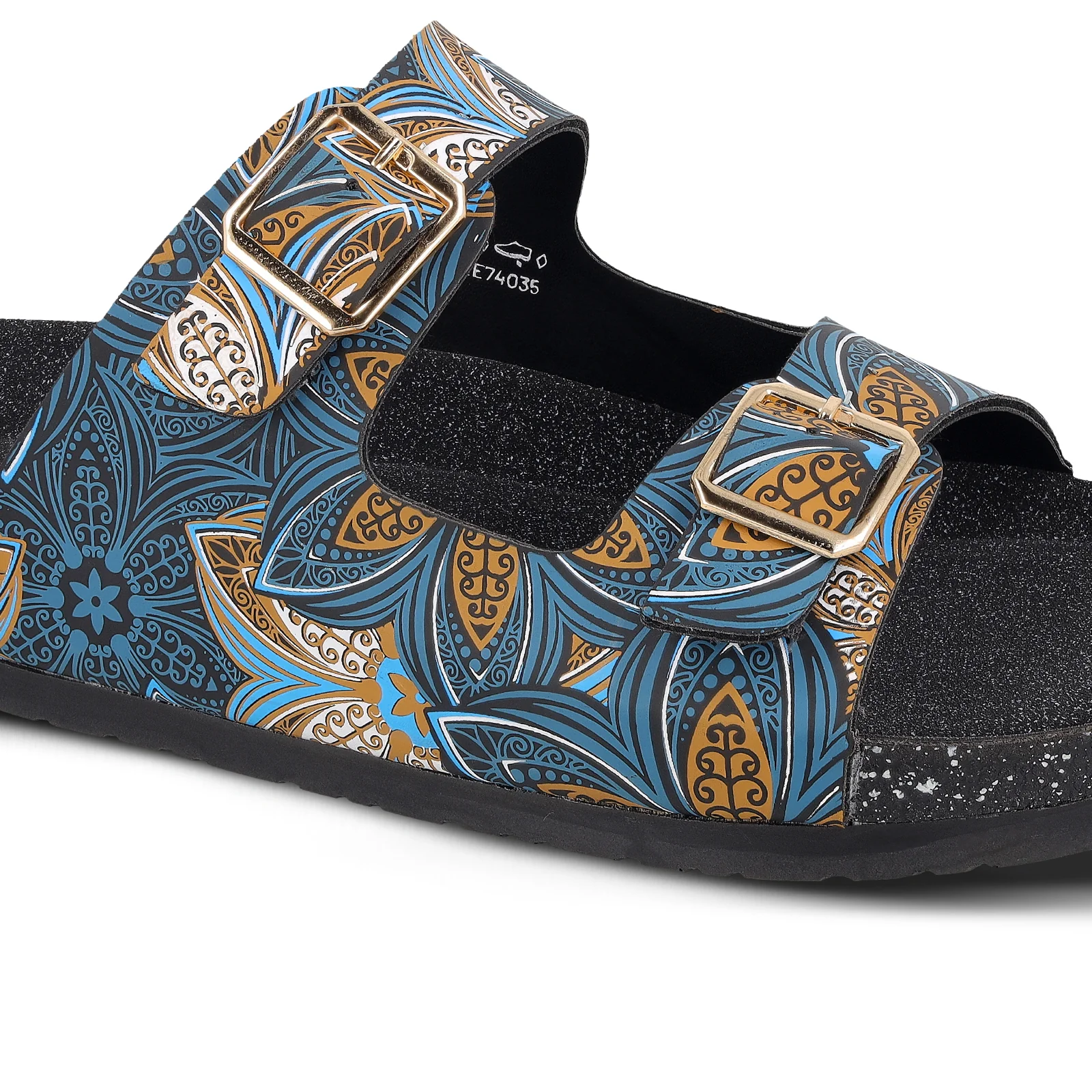 Women's Comfort Sandals - WLE74035 Black - Image 5