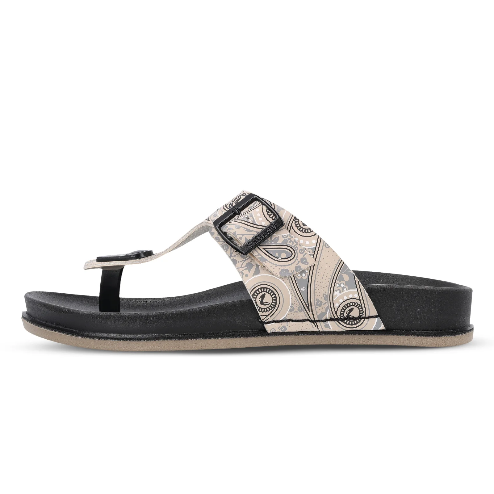 Women's Daily Wear Comfort Sandals - WE2200 Black - Image 4