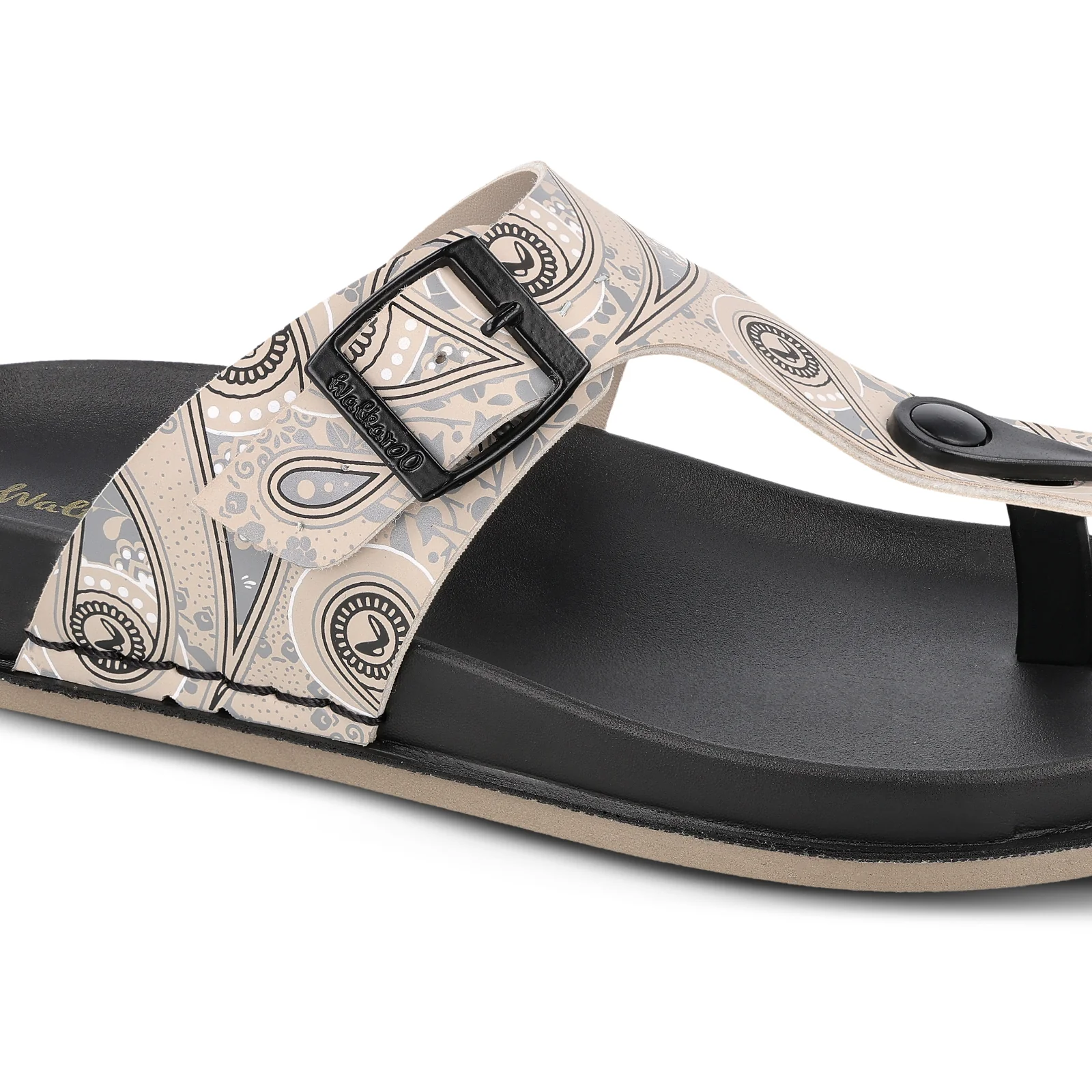 Women's Daily Wear Comfort Sandals - WE2200 Black - Image 5