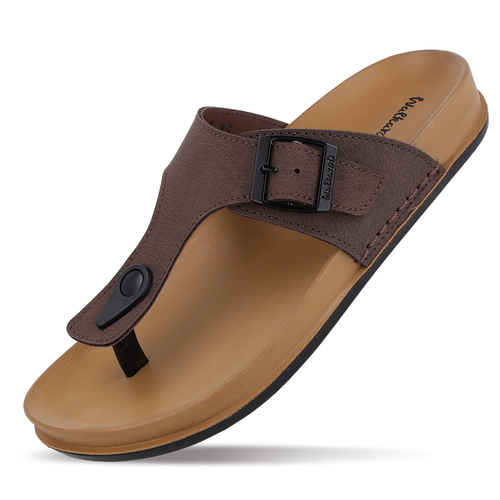 Women's Daily Wear Comfort Sandals - WE2200 Brown - Image 7