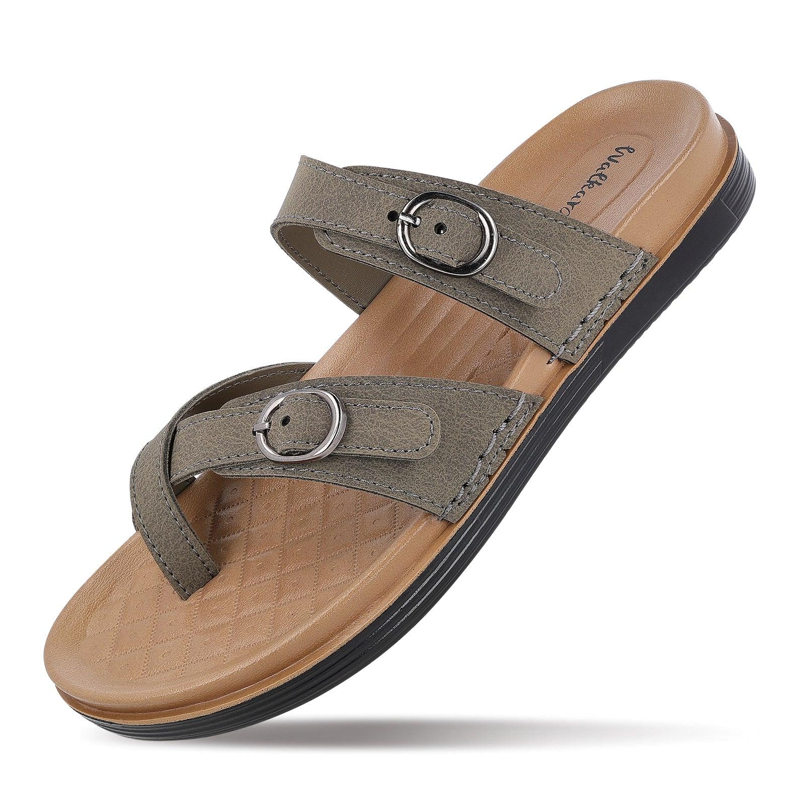 Women's Daily Wear Comfort Sandals - WE2501 OLIVE - Image 6