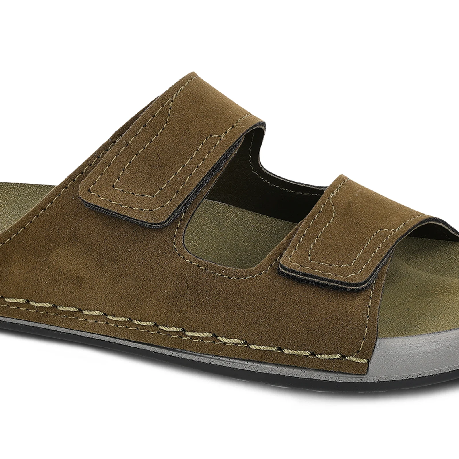 Women's Daily Wear Comfort Sandals - WLP74007 Olive - Image 5