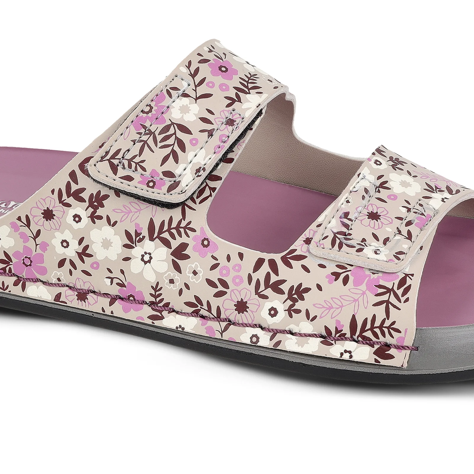 Women's Daily Wear Comfort Sandals - WLP74041 Mauve - Image 5