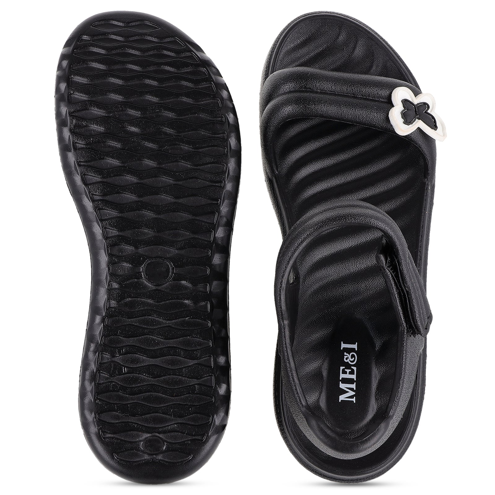 Women's Daily Wear Sandal - MI603 Black - Image 4