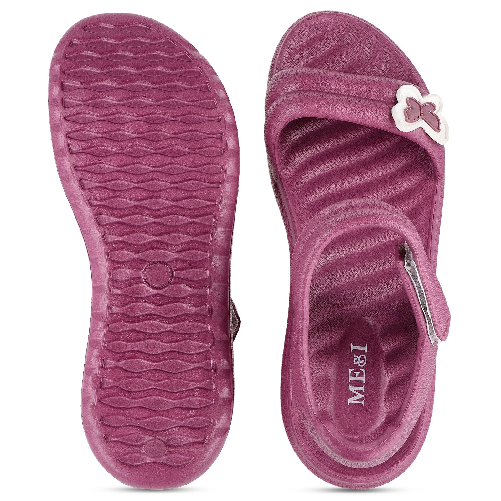 Women's Daily Wear Sandal - MI603 Dark Pink - Image 3