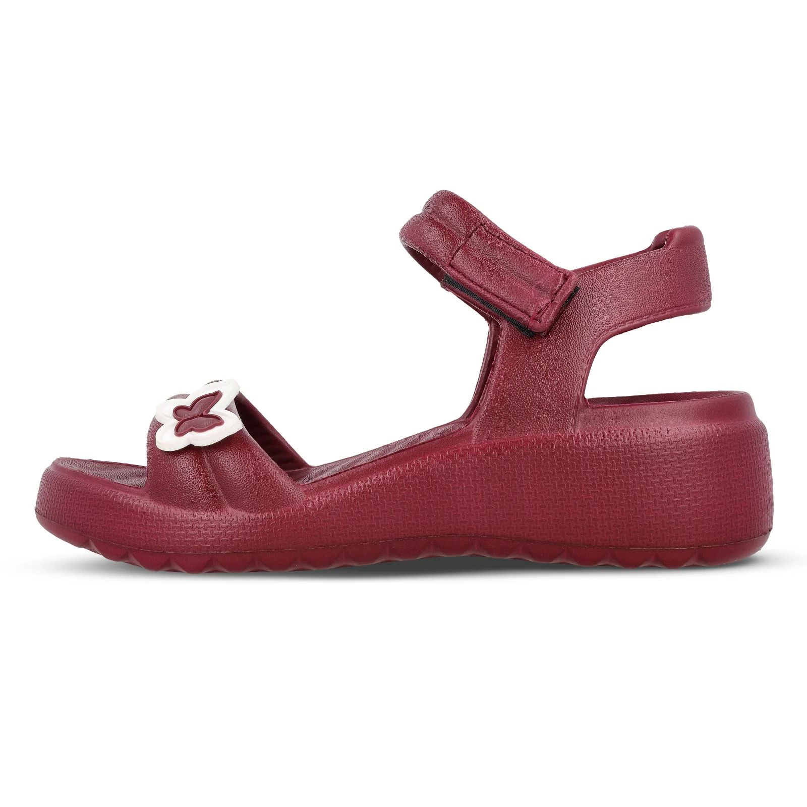 Women's Daily Wear Sandal - MI603 Maroon - Image 4