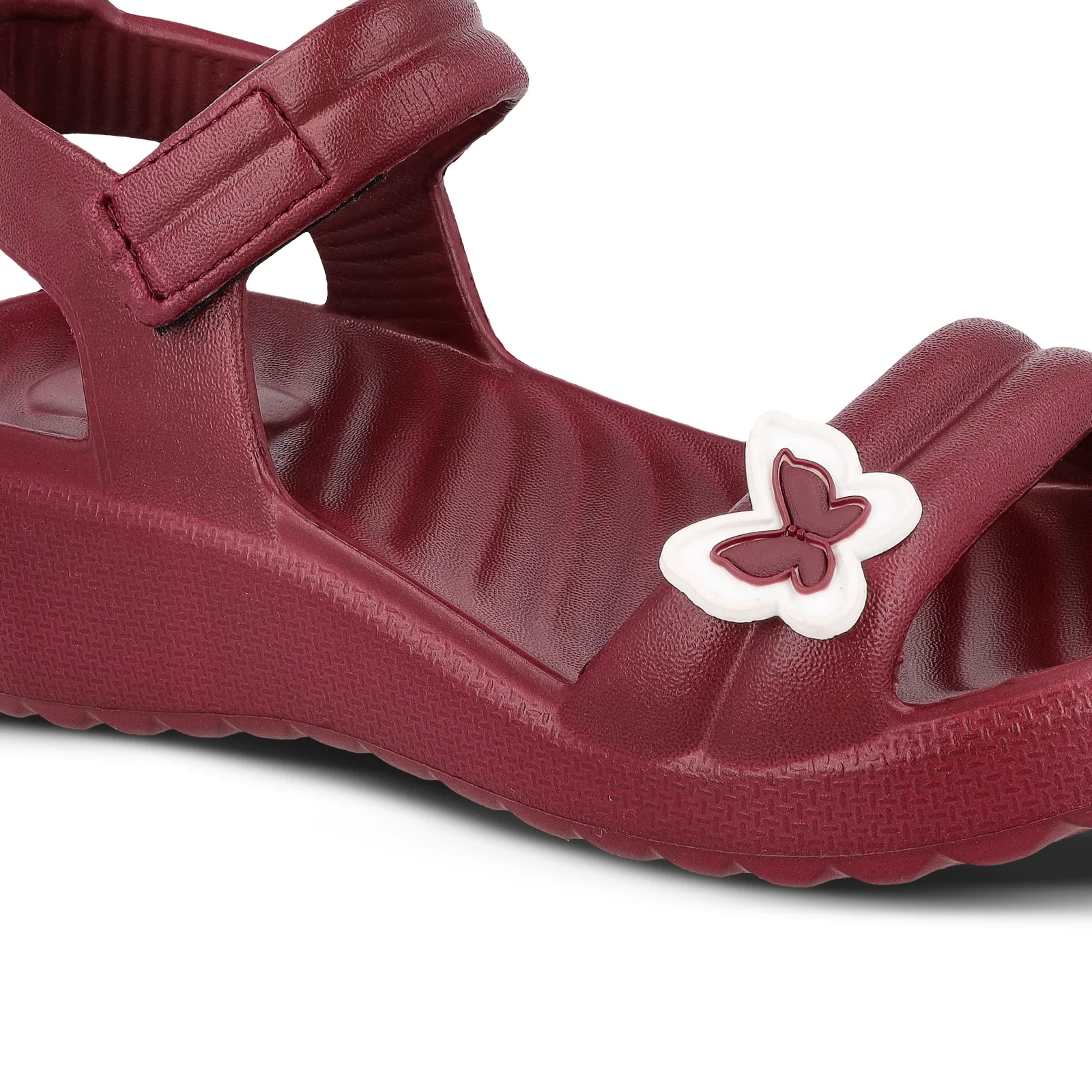 Women's Daily Wear Sandal - MI603 Maroon - Image 5