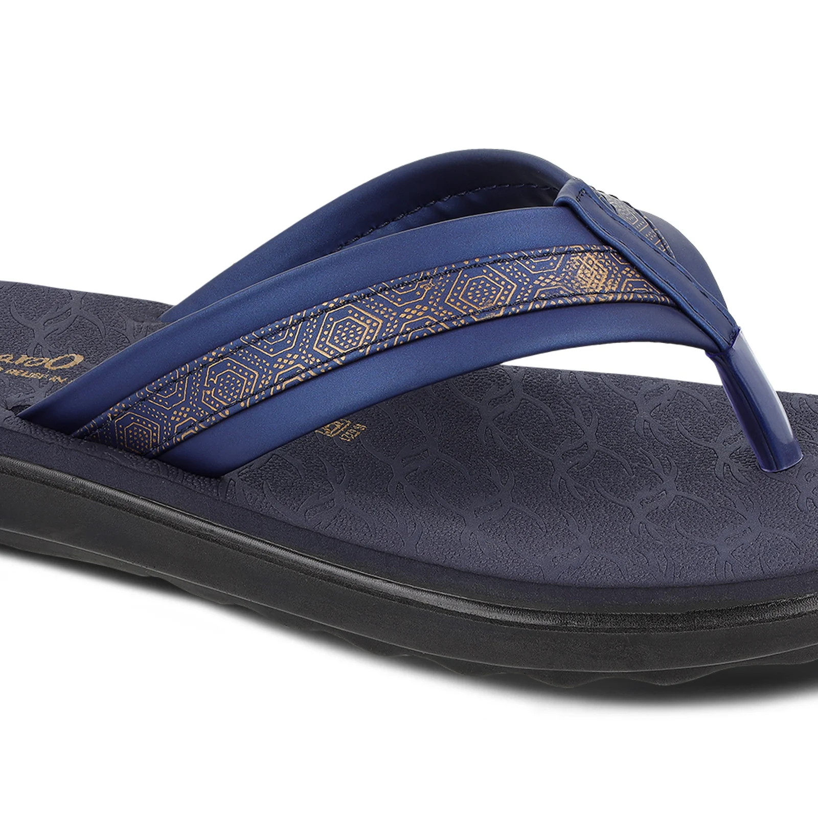 Women's Daily Wear Sandal  - WL7252 Navy Blue - Image 4