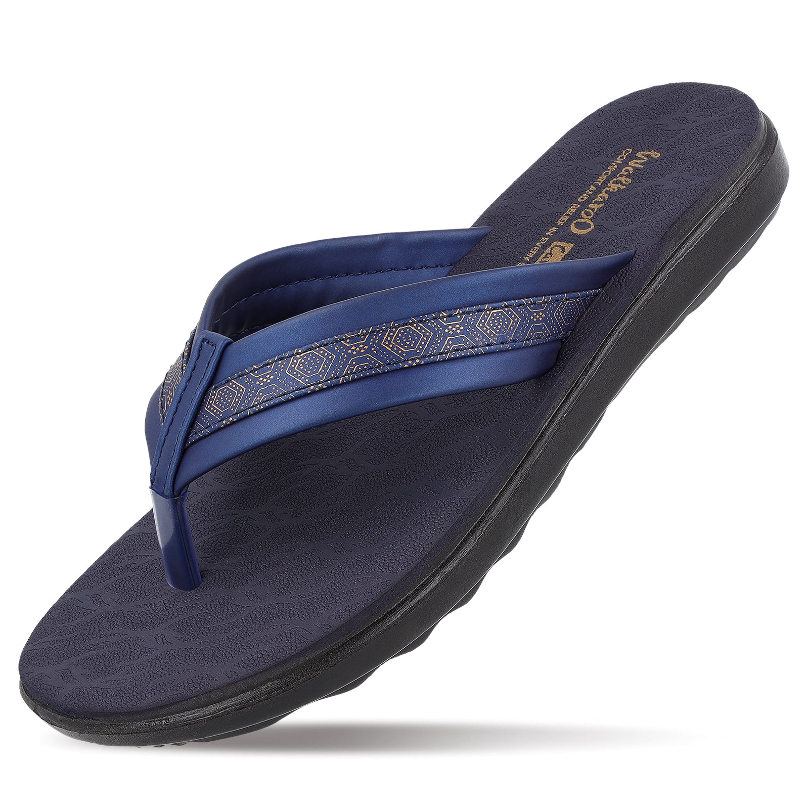 Women's Daily Wear Sandal  - WL7252 Navy Blue - Image 5