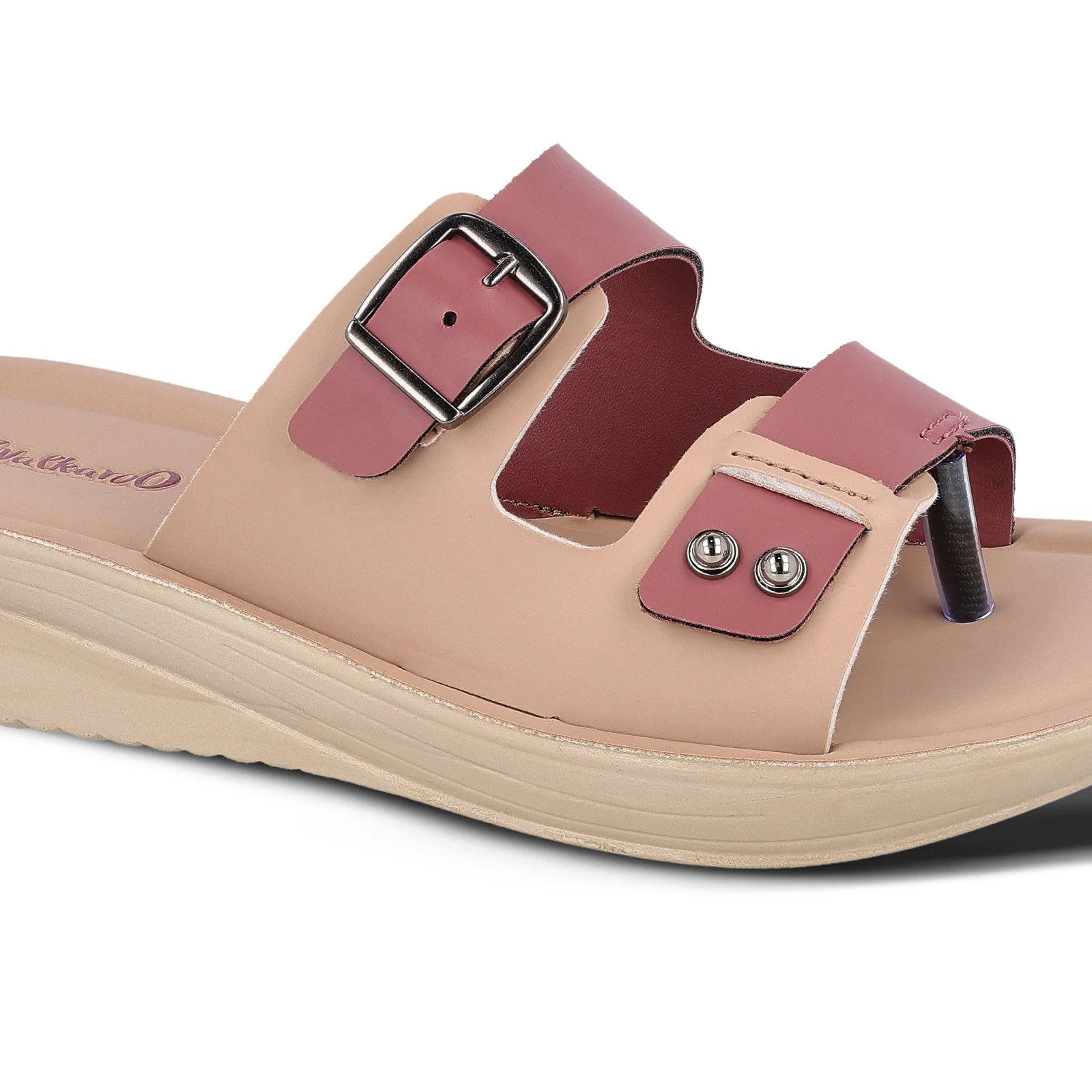 Women's Daily Wear Sandal  - WLR74019 Dusty Rose - Image 5