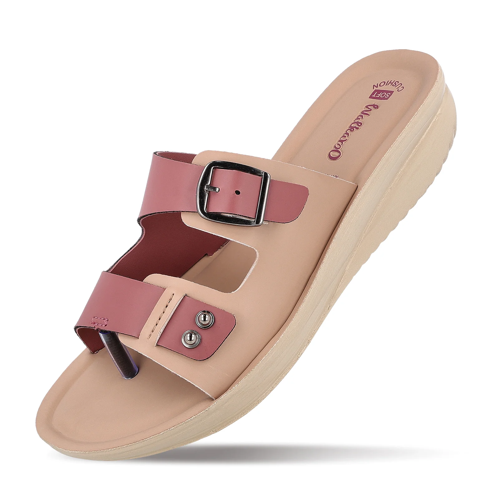 Women's Daily Wear Sandal  - WLR74019 Dusty Rose - Image 6
