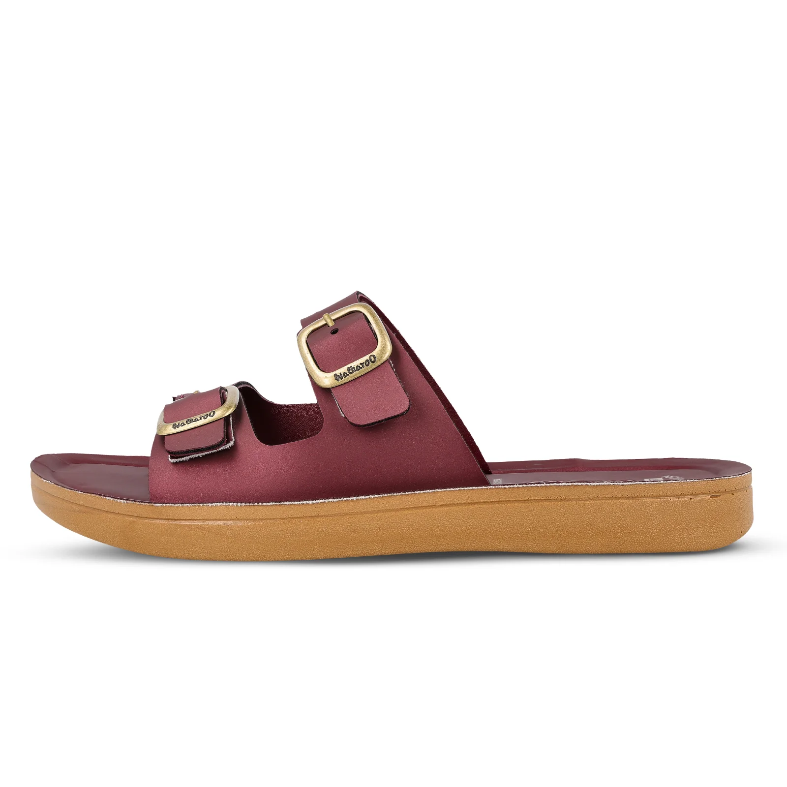 Women's Daily Wear Sandals - BX2554 Burgandy - Image 3