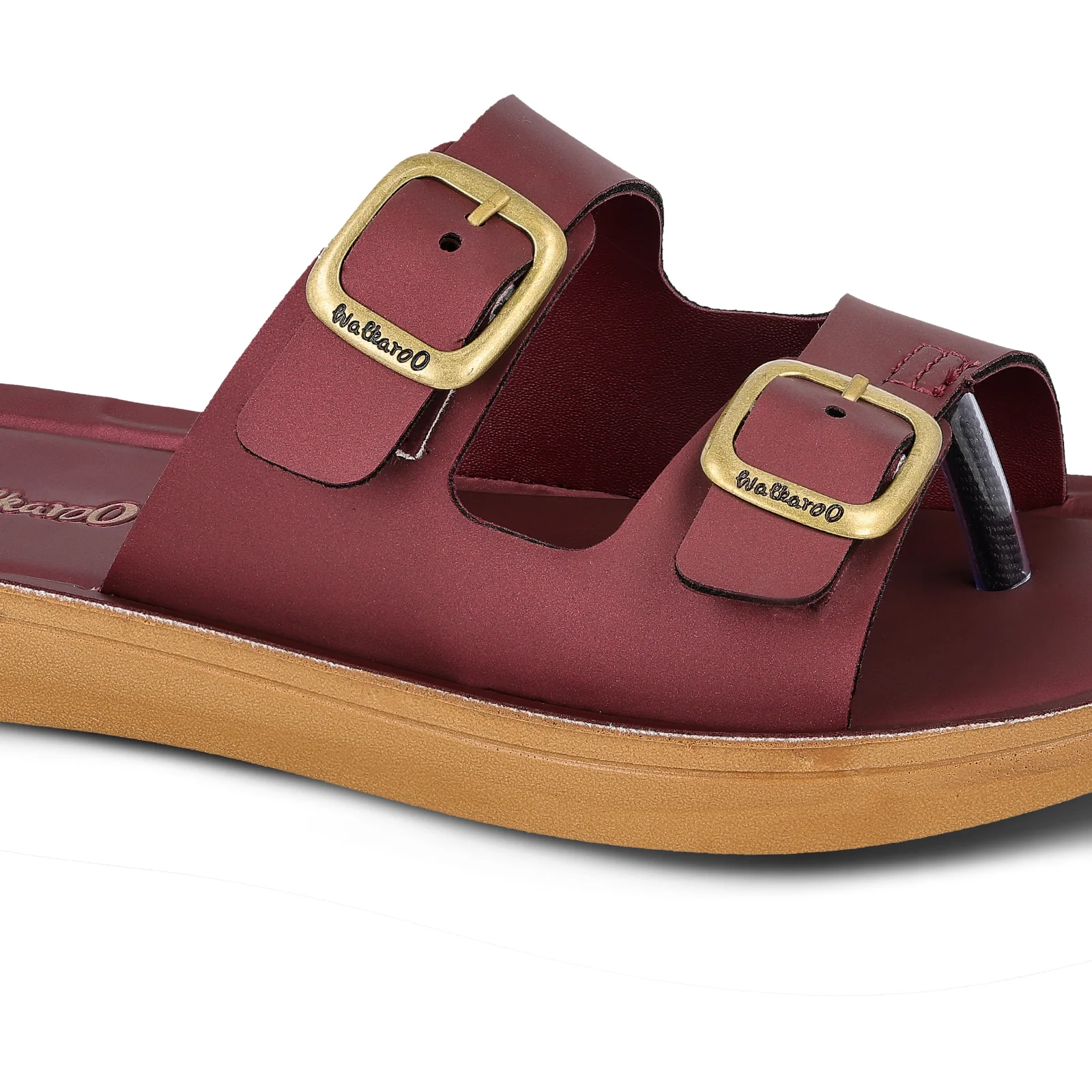 Women's Daily Wear Sandals - BX2554 Burgandy - Image 4
