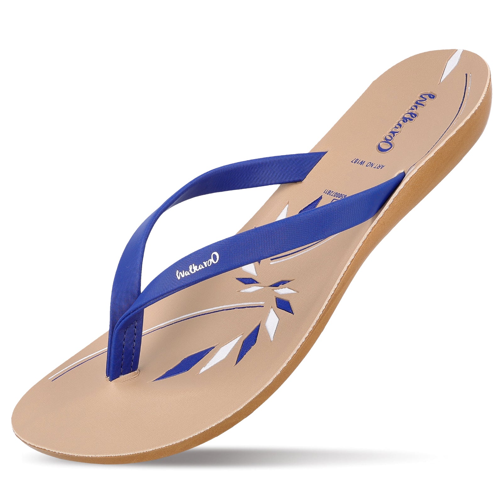 Women's Daily Wear Sandals - W187 Blue - Image 5