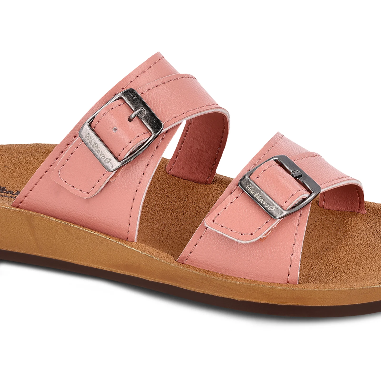 Women's Daily Wear Sandals - WE2360 Peach - Image 4