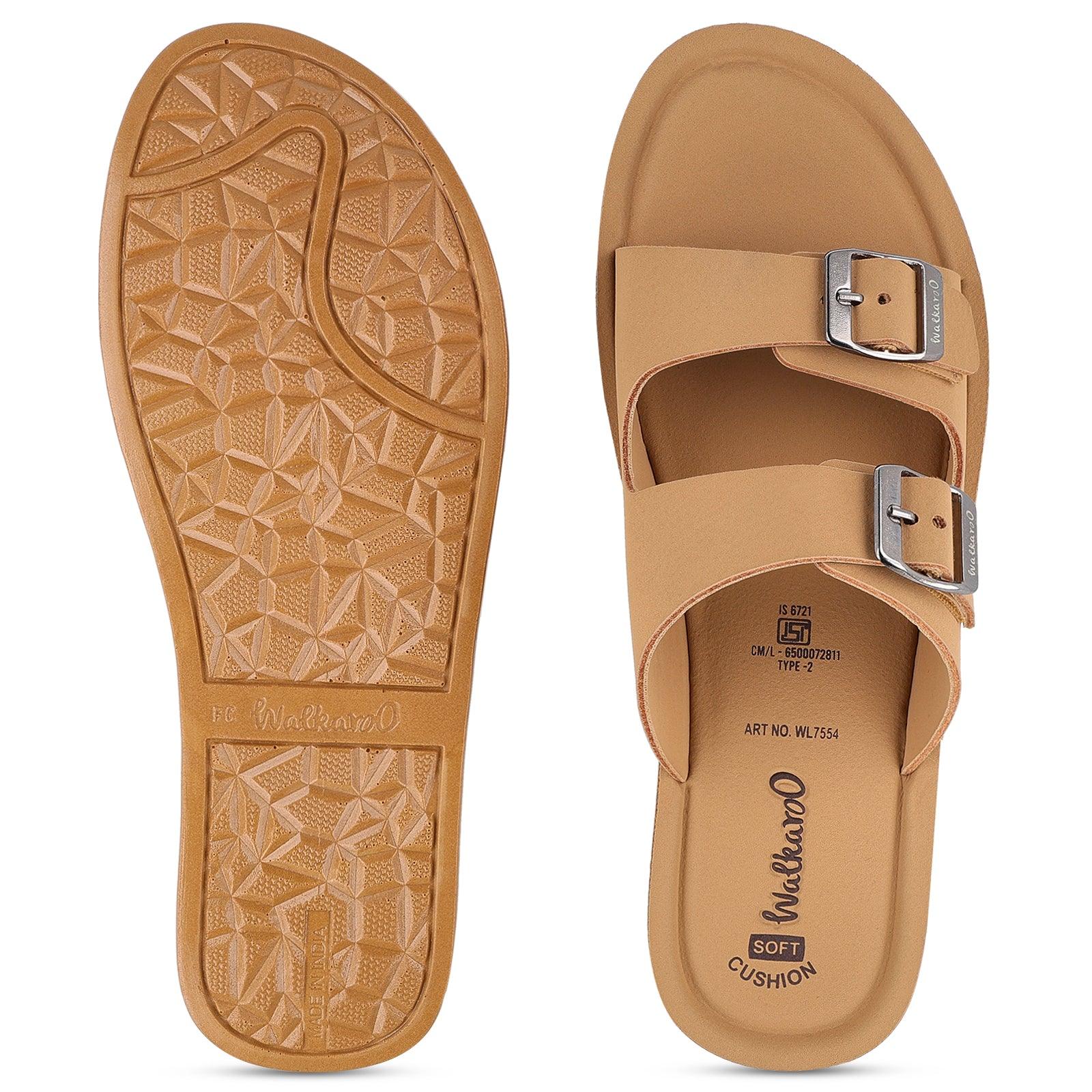 Women's Daily Wear Sandals  - WL7554 Beige - Image 2