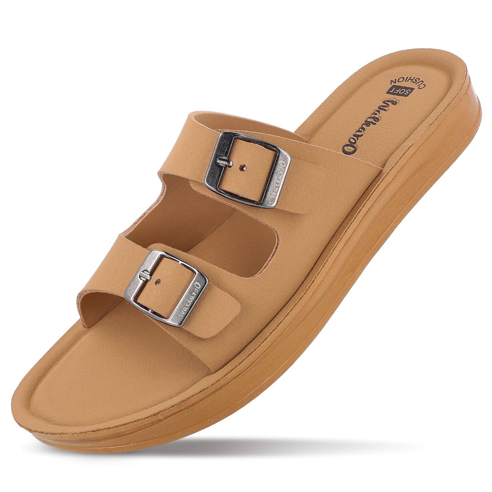 Women's Daily Wear Sandals  - WL7554 Beige - Image 5