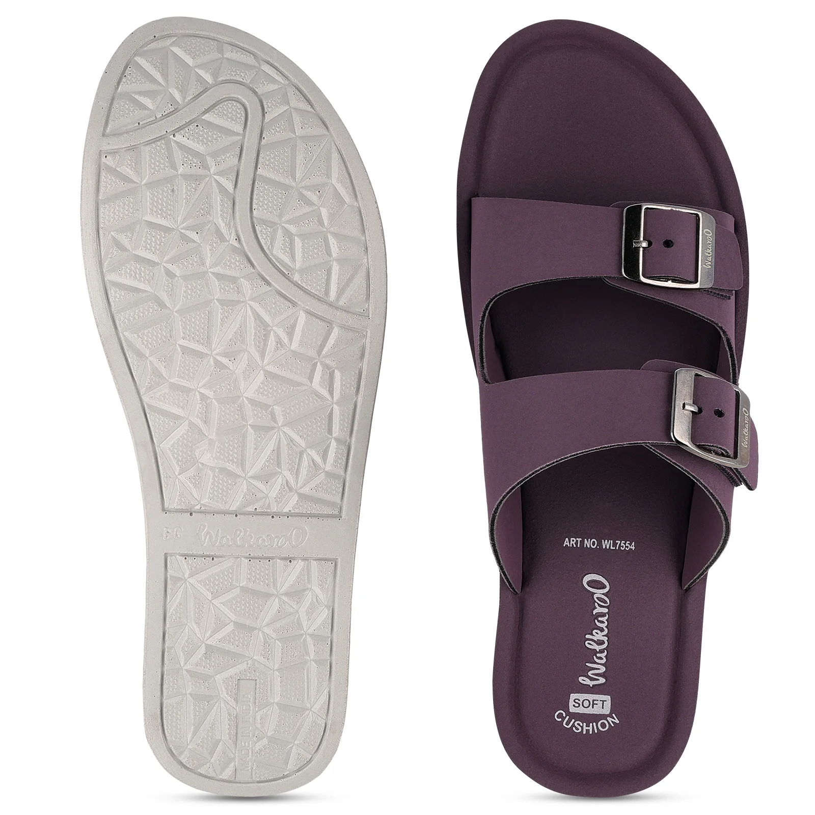 Women's Daily Wear Sandals  - WL7554 Purple - Image 3