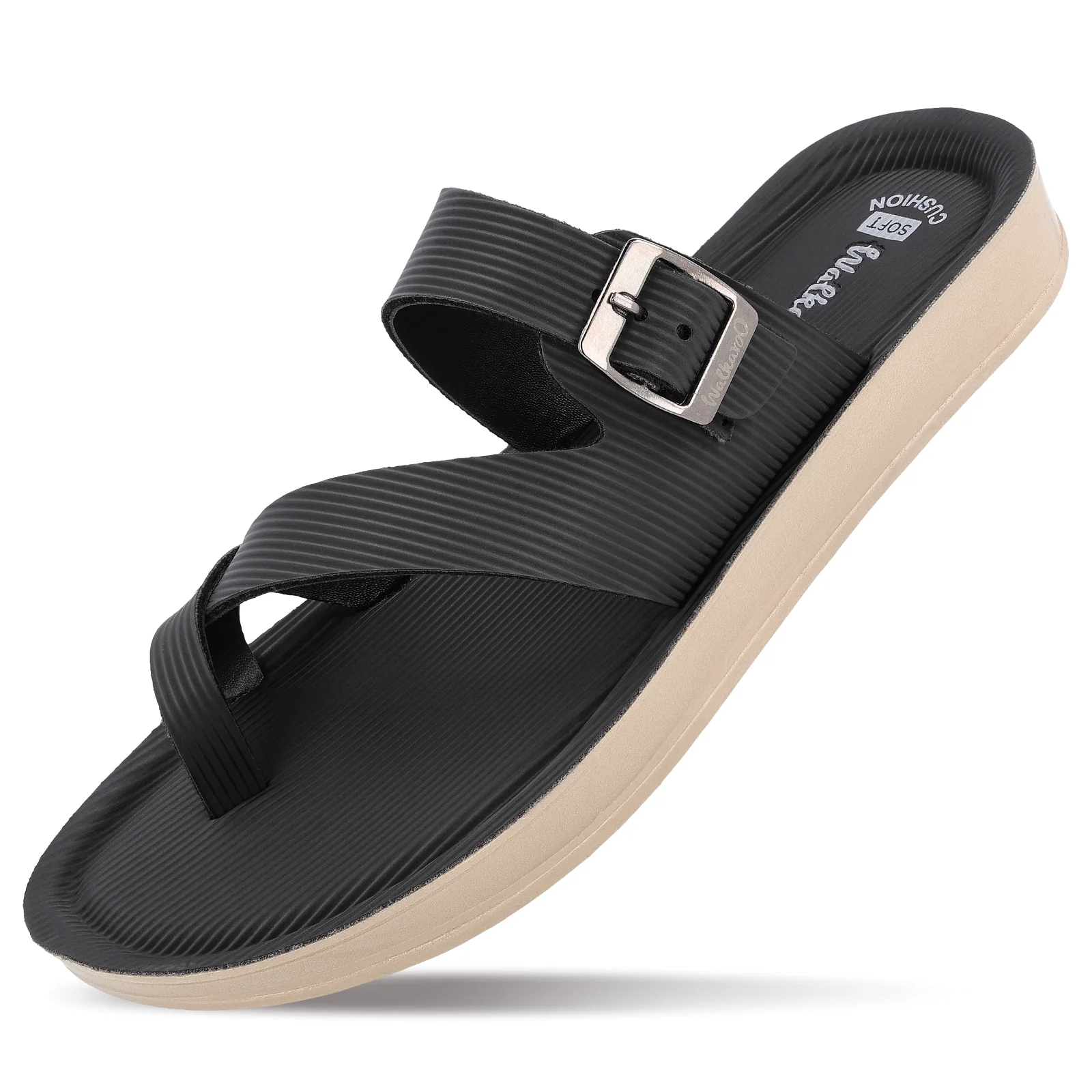 Women's Daily Wear Sandals  - WL7573 Black - Image 6