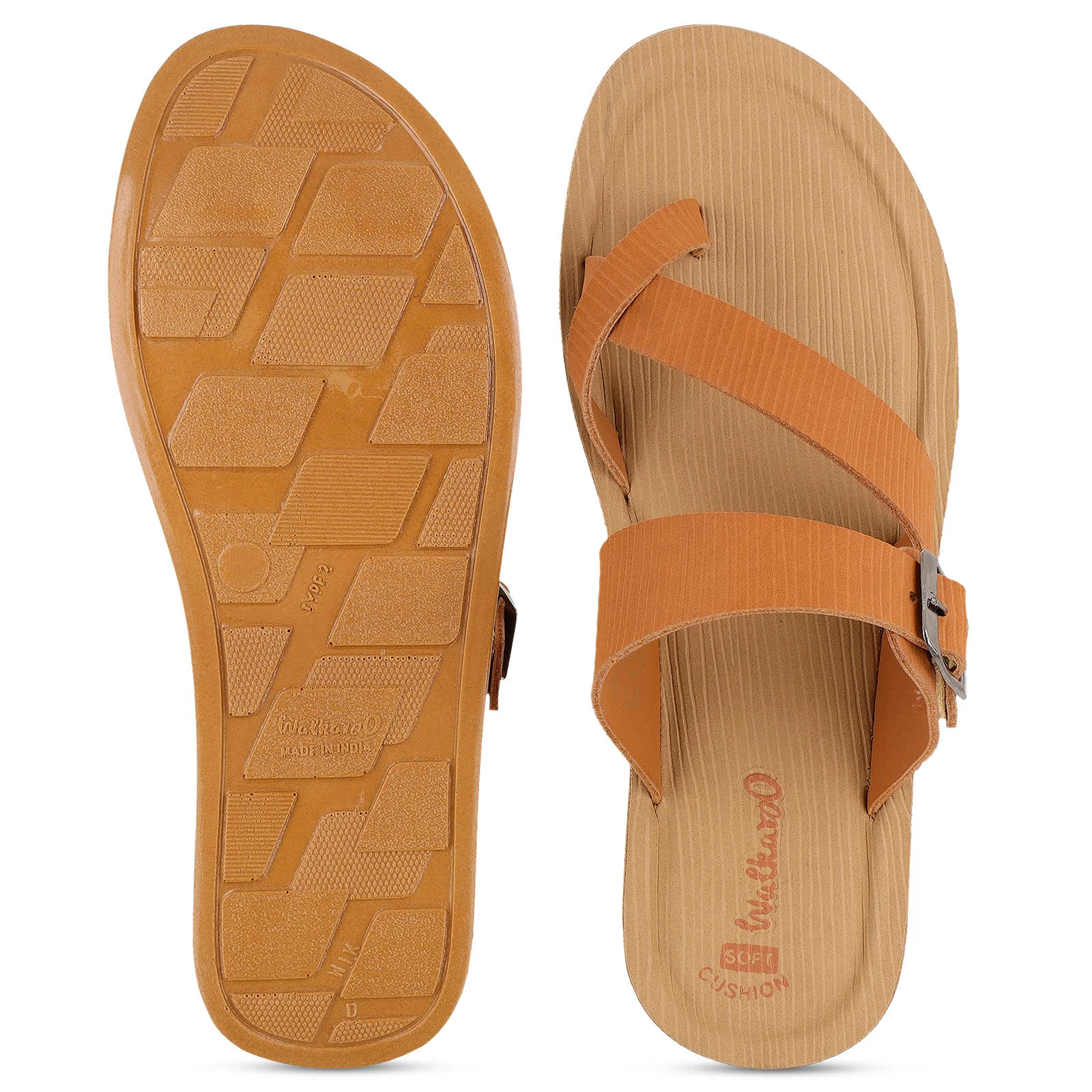 Women's Daily Wear Sandals  - WL7573 Caramel - Image 3