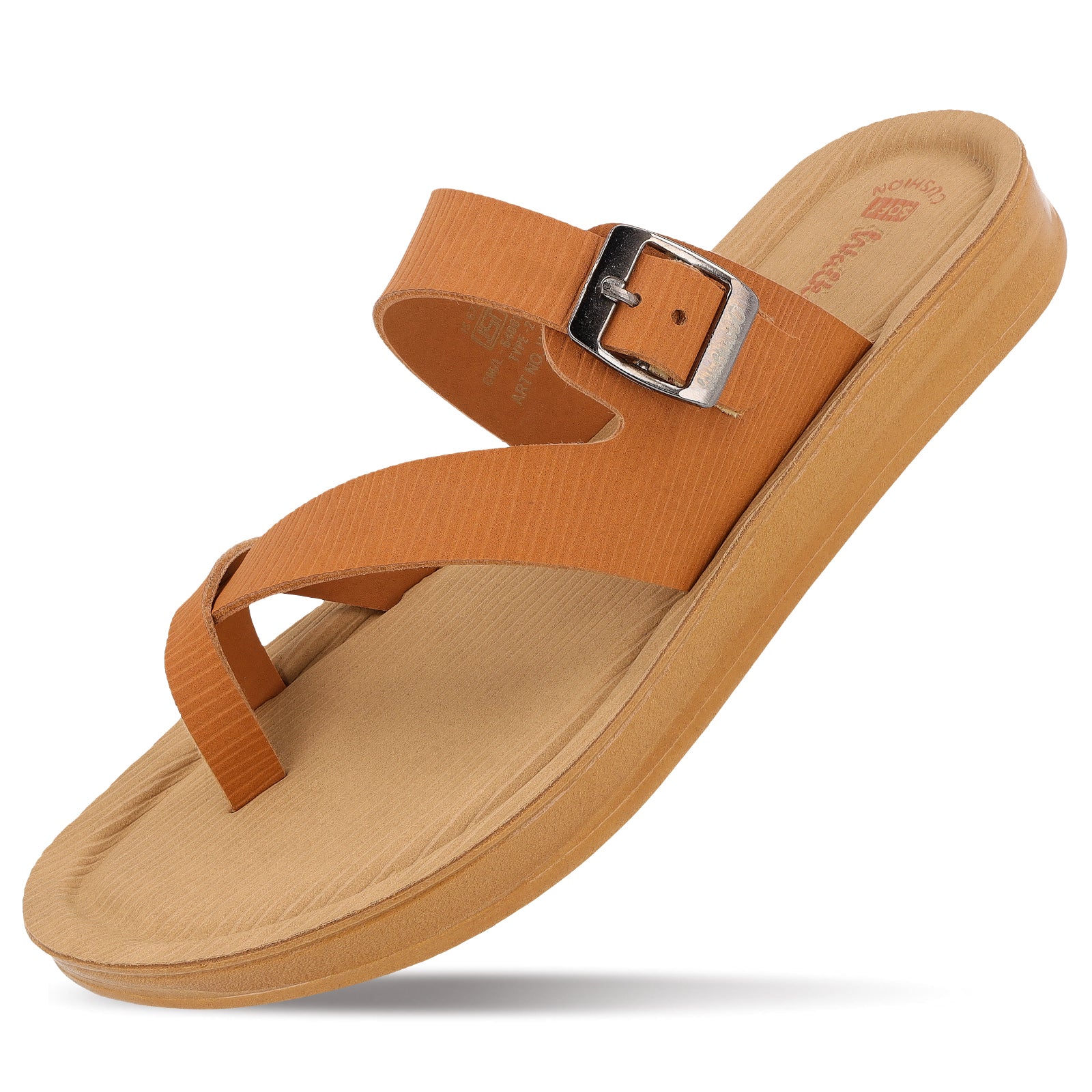 Women's Daily Wear Sandals  - WL7573 Caramel - Image 6