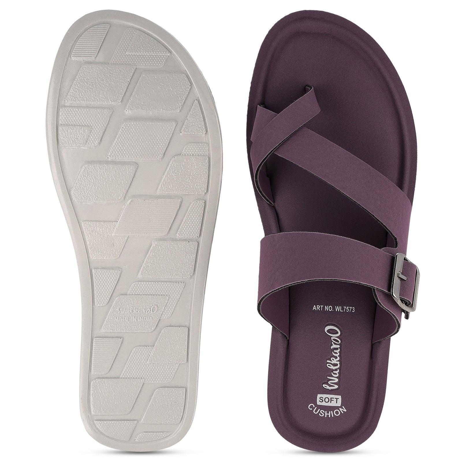 Women's Daily Wear Sandals  - WL7573 Purple - Image 3