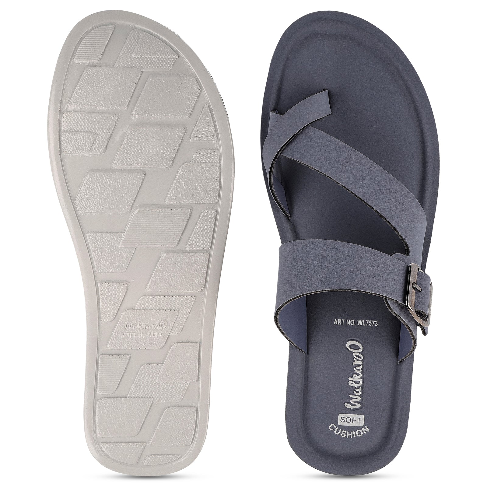 Women's Daily Wear Sandals  - WL7573 Teal Blue - Image 3