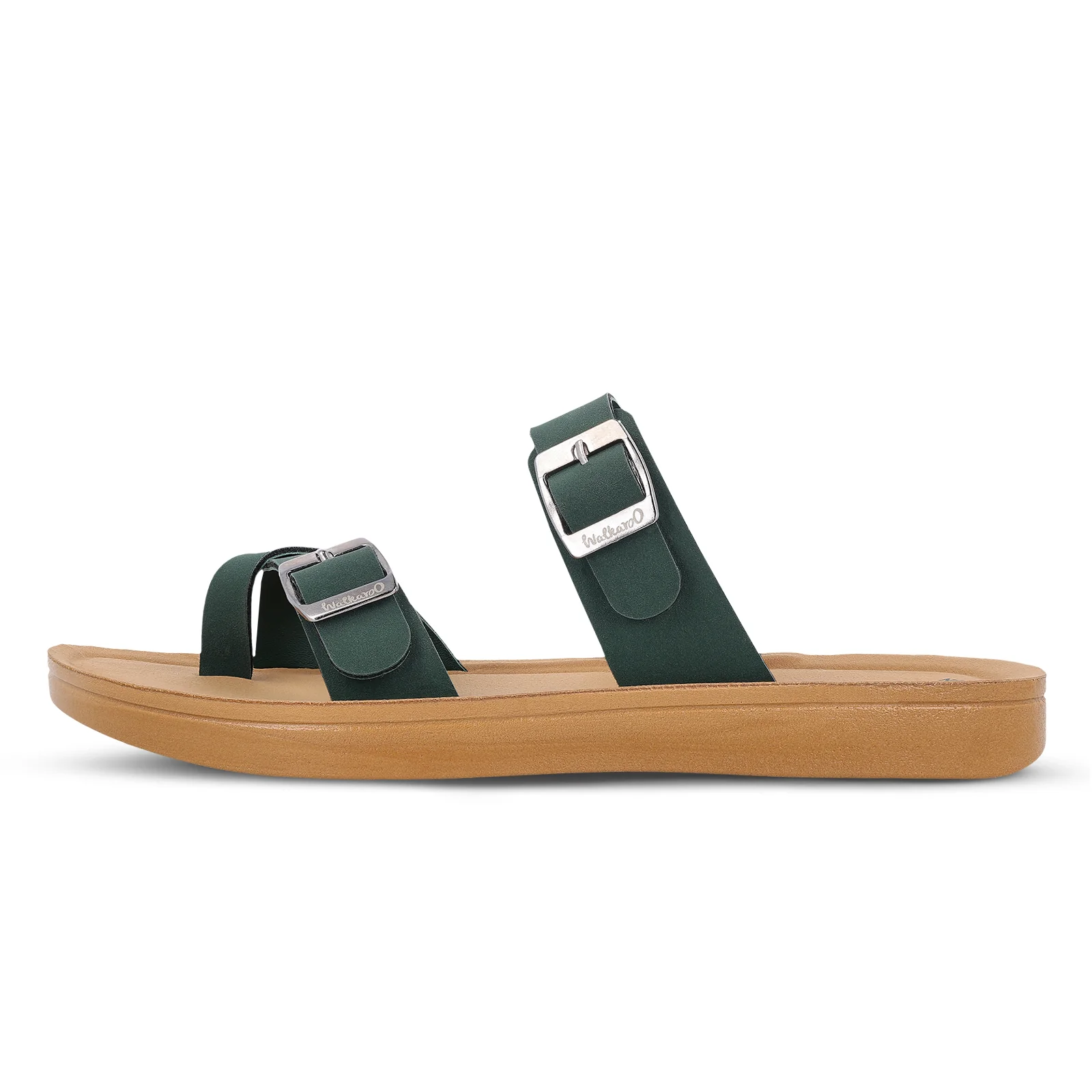 Women's Daily Wear Sandals  - WL7645 Green Beige - Image 3