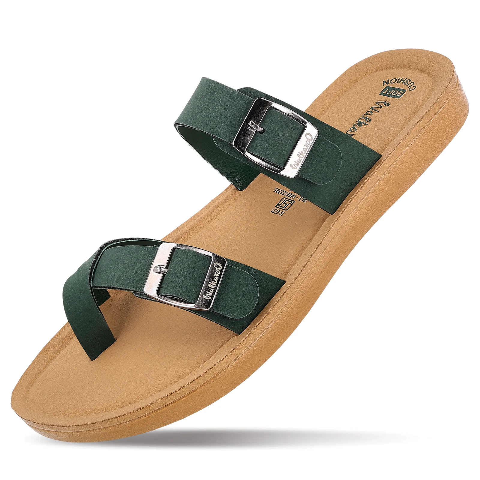 Women's Daily Wear Sandals  - WL7645 Green Beige - Image 5