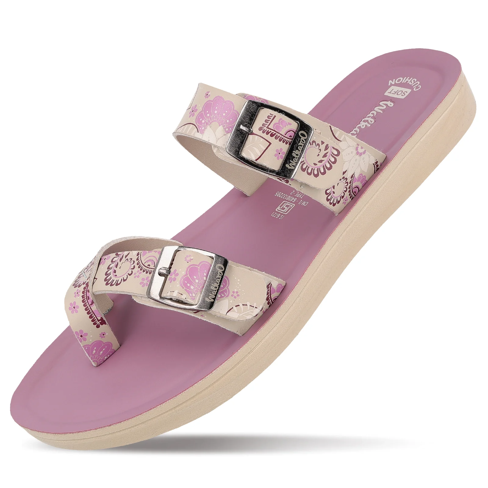 Women's Daily Wear Sandals  - WL7645 Mauve - Image 5