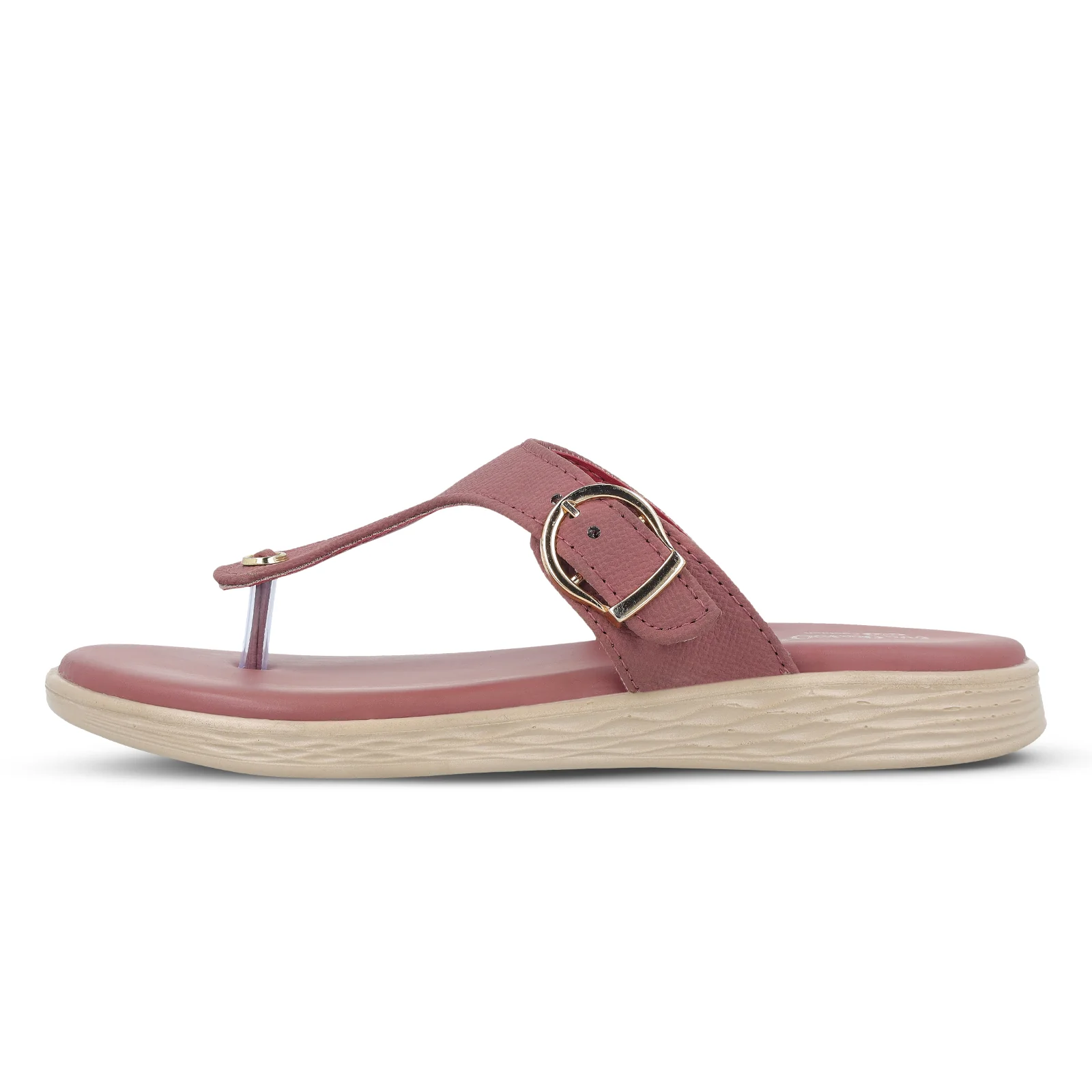 Women's Daily Wear Sandals - WLP71234 Dusty Rose - Image 4