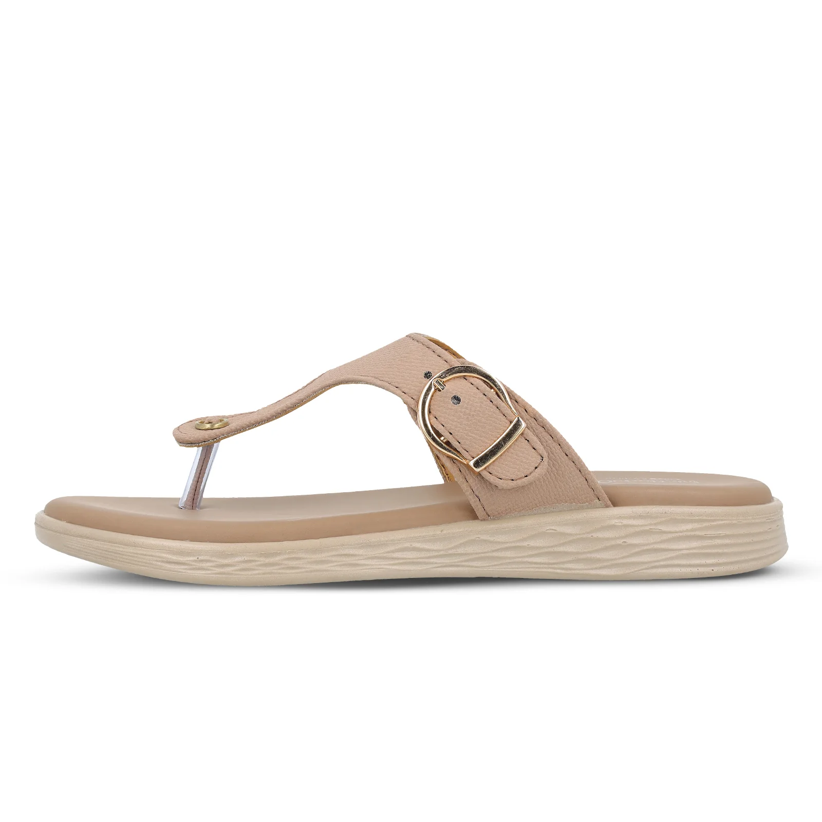 Women's Daily Wear Sandals - WLP71234 French Beige - Image 4