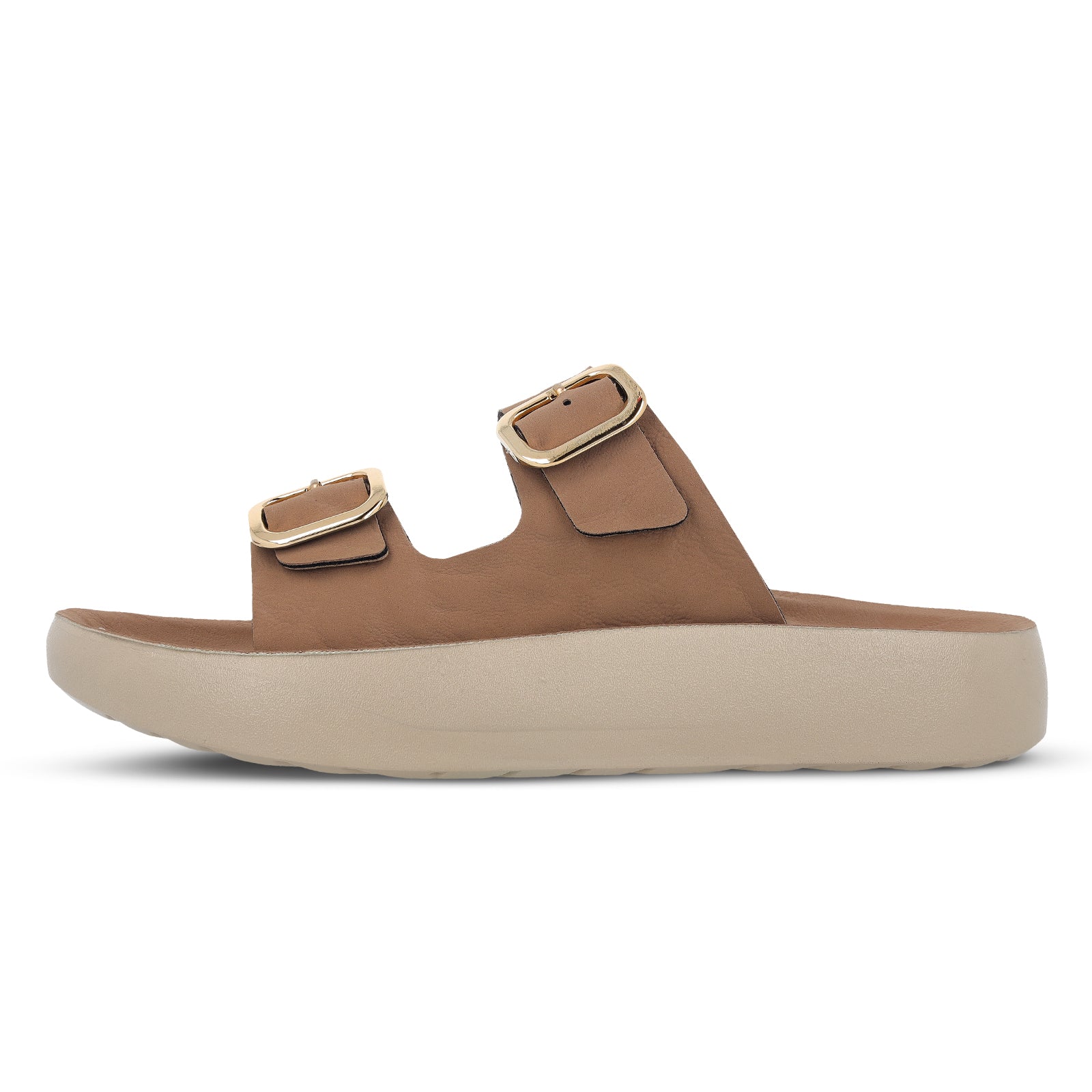 Women's Daily Wear Sandals - WLP74038 French Beige - Image 4