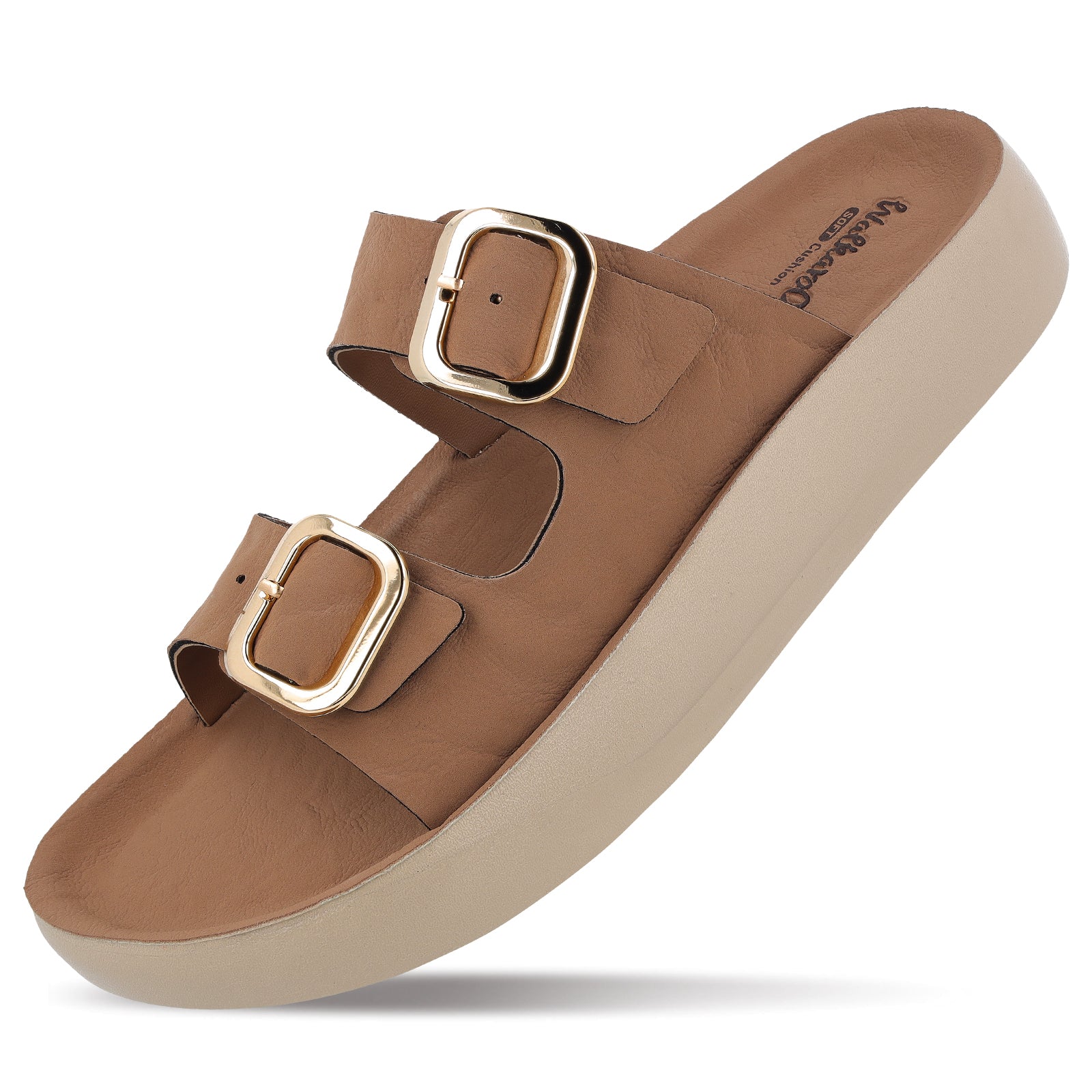 Women's Daily Wear Sandals - WLP74038 French Beige - Image 6