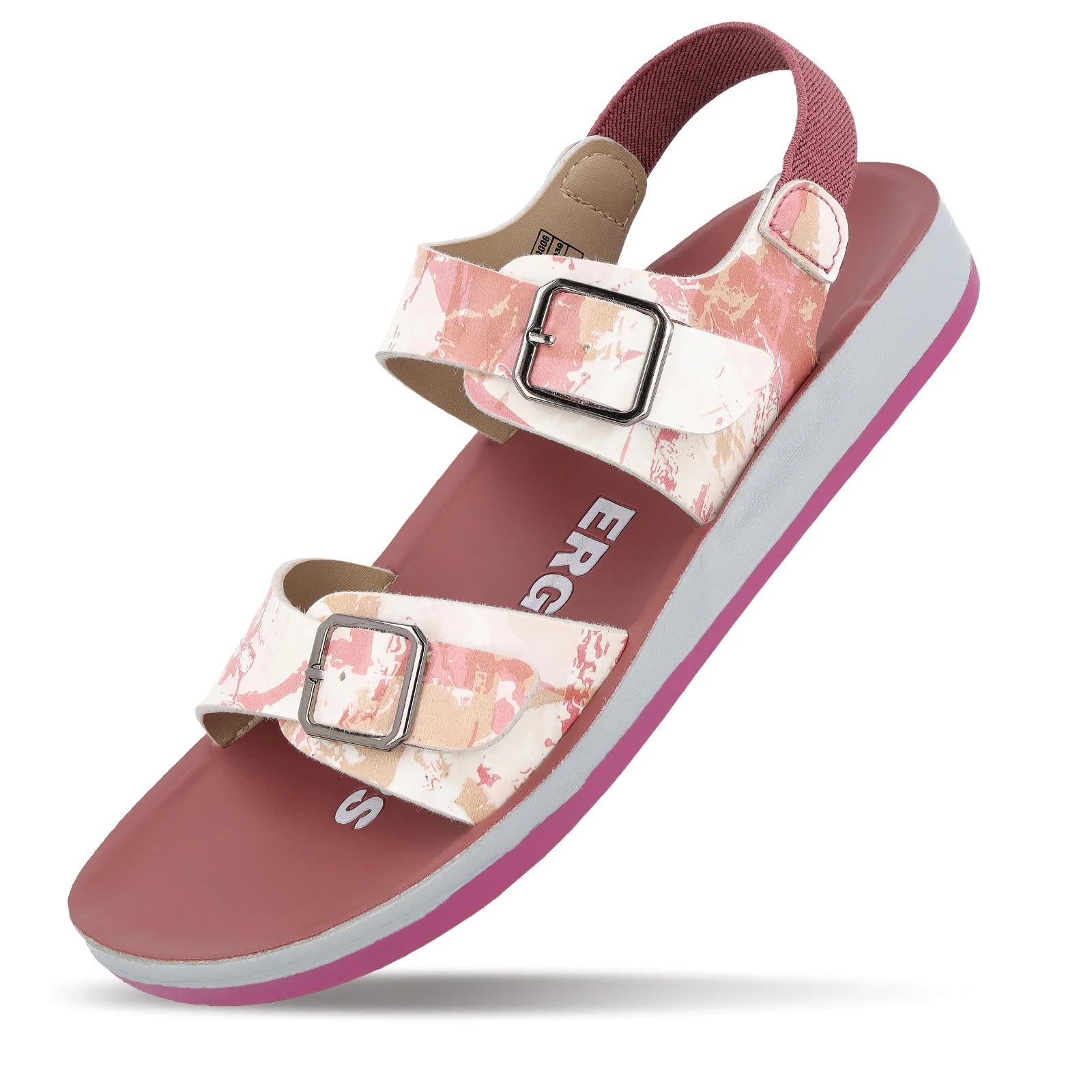 Women's Daily Wear Sandals - WLP77039 Dusty Rose - Image 6