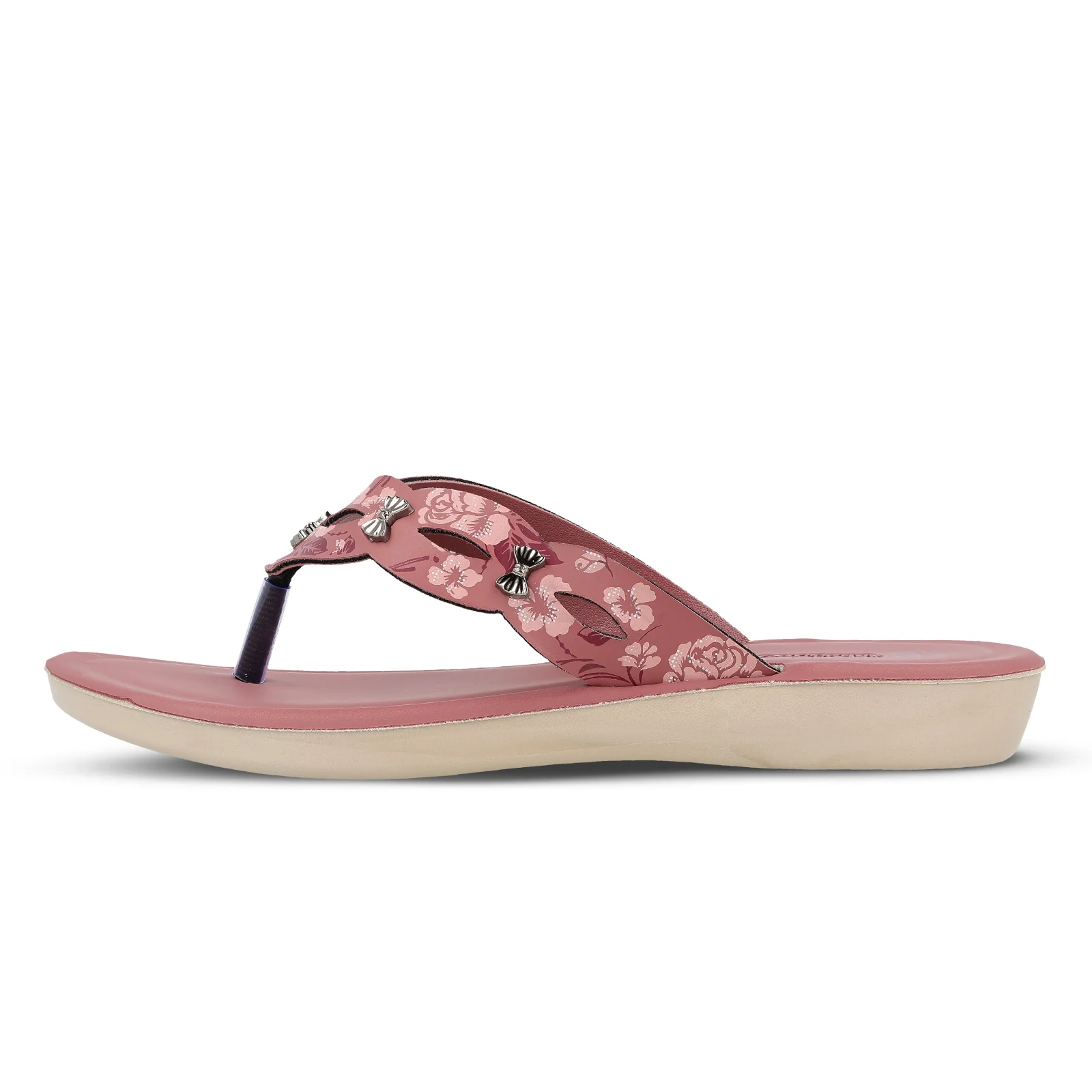 Women's Daily Wear Sandals  - WLR70417 Dusty Rose - Image 4