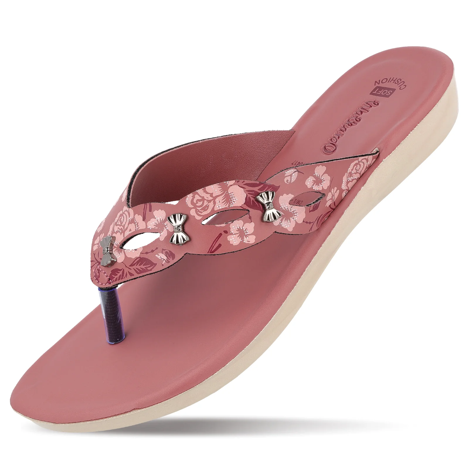 Women's Daily Wear Sandals  - WLR70417 Dusty Rose - Image 6